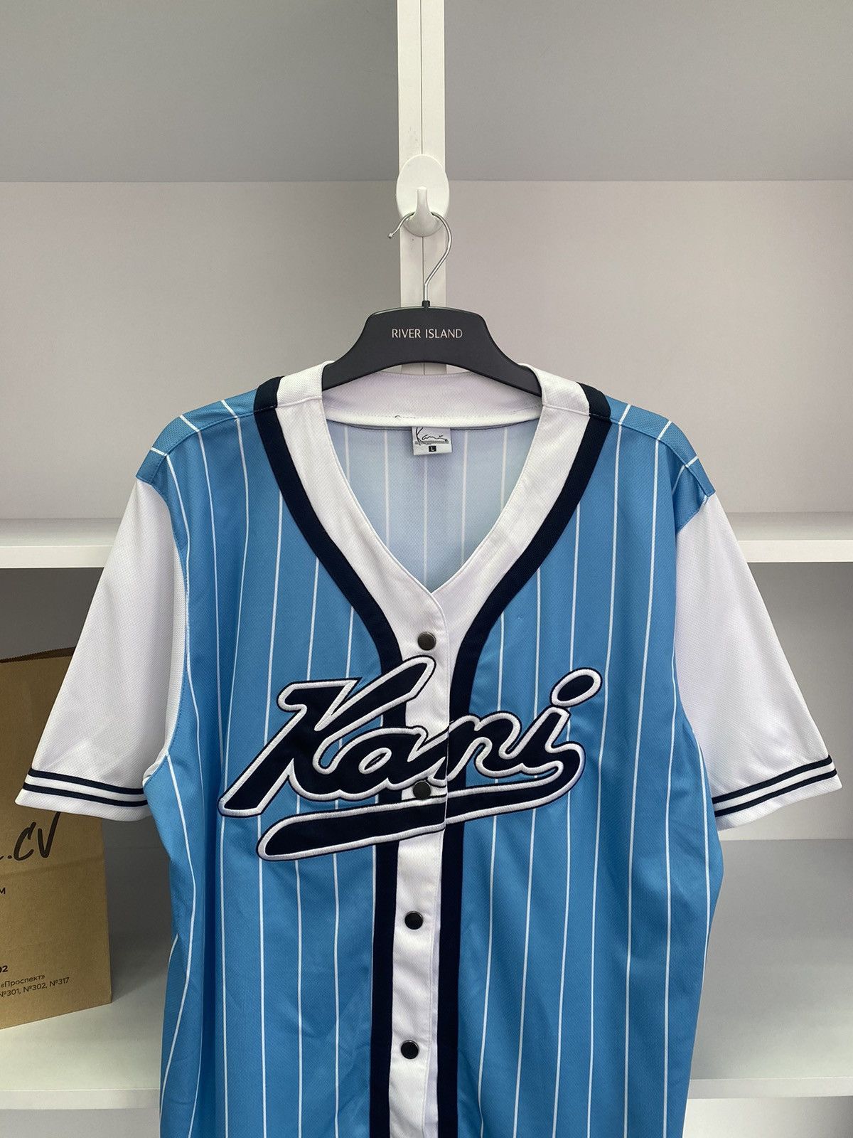 Karl Kani × Vintage Vintage Karl Kani Hip Hop Jersey tee Size US L / EU 52-54 / 3 - 7 Thumbnail