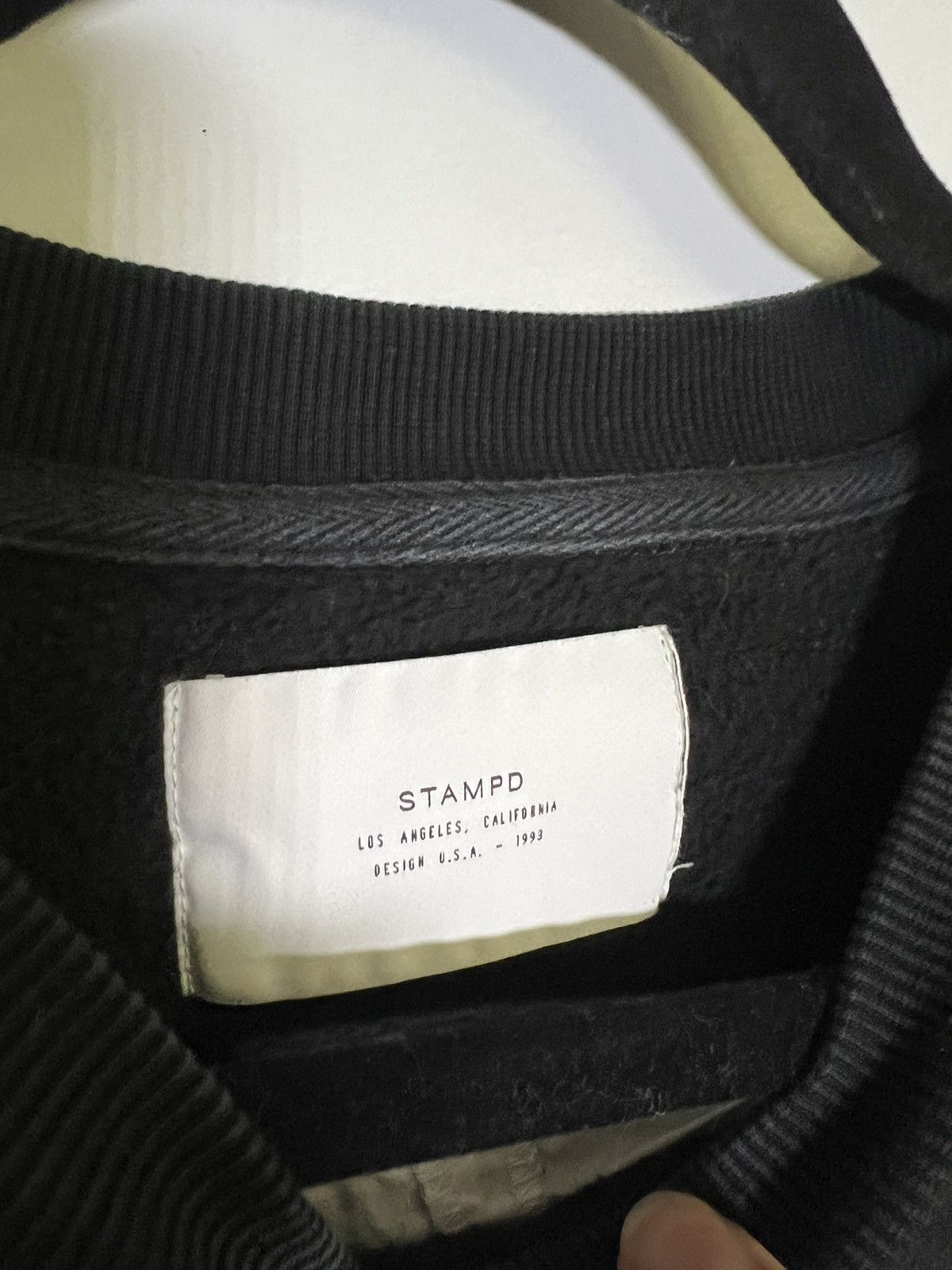 Designer × Stampd Stampd Zipper Hem Heavyweight Crewneck Size US L / EU 52-54 / 3 - 10 Thumbnail