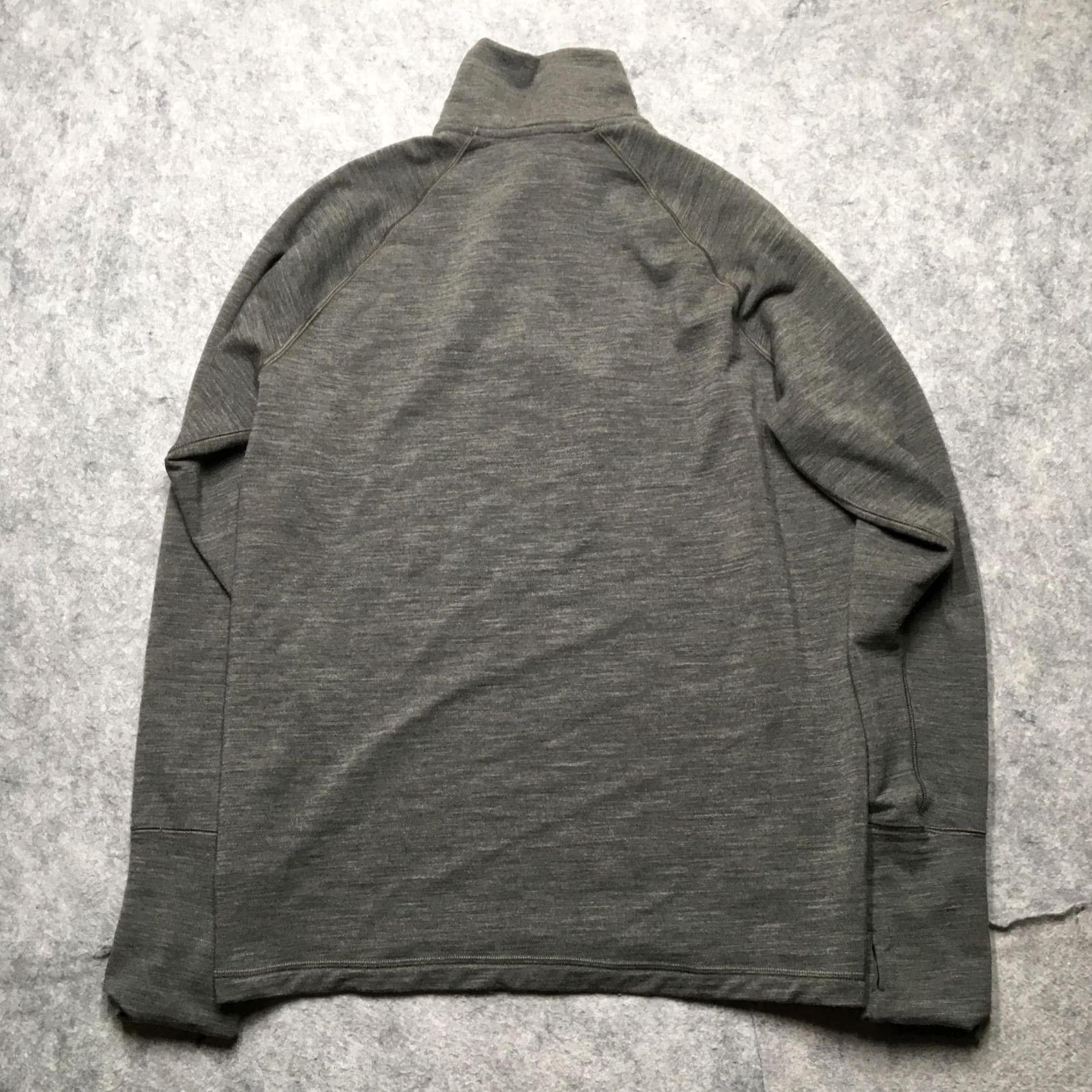 Arket Arket Sweatshirt Mens Large Gray Functional Merino Wool 1/4 Zip Pullover Knit Size US L / EU 52-54 / 3 - 7 Thumbnail