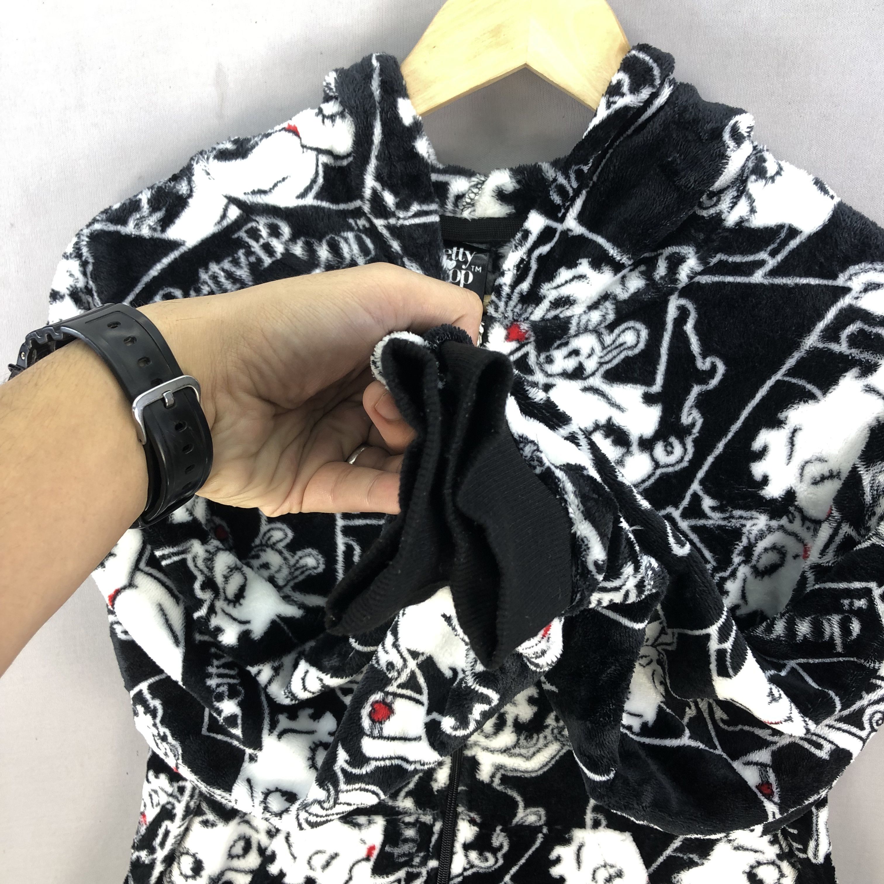 Hysteric Glamour All Over Print Betty Boop Fleece Hooded Jacket Size US S / EU 44-46 / 1 - 11 Thumbnail