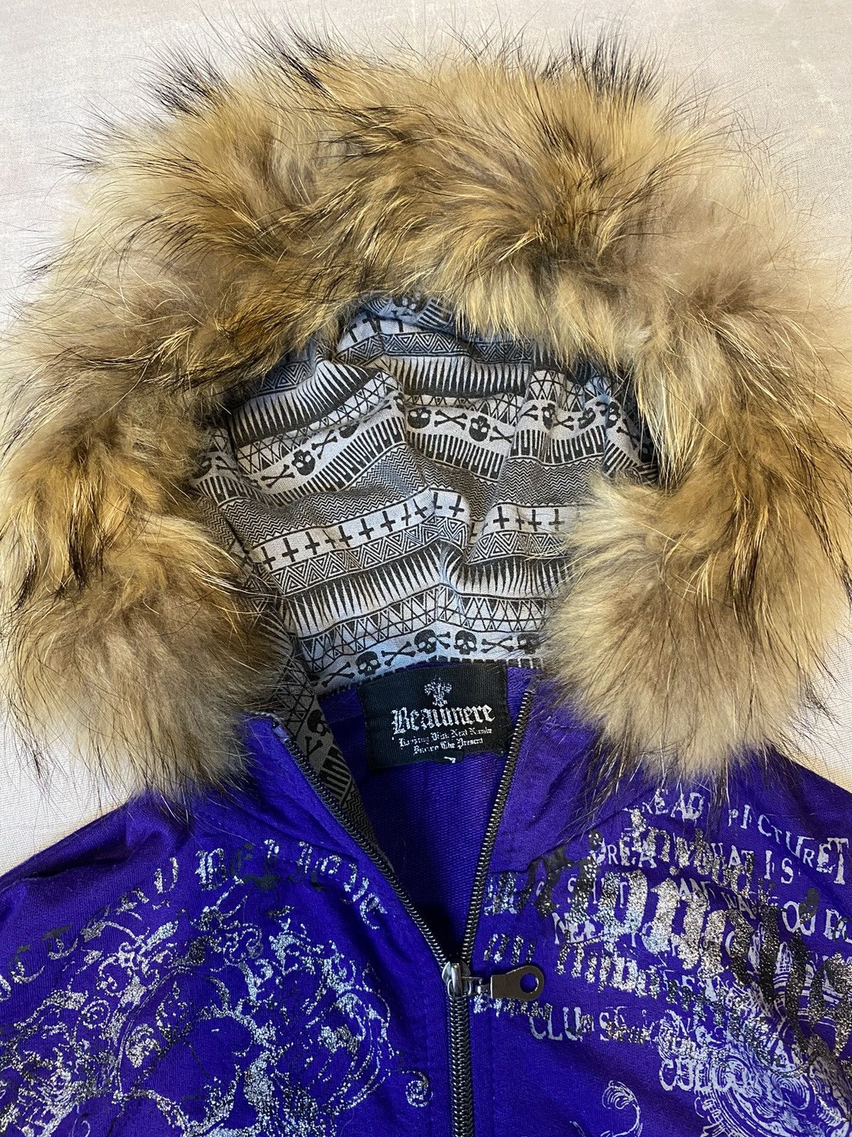 Beauty Beast × If Six Was Nine × Japanese Brand Fur hoodie poem beaumere japan Size US M / EU 48-50 / 2 - 4 Thumbnail