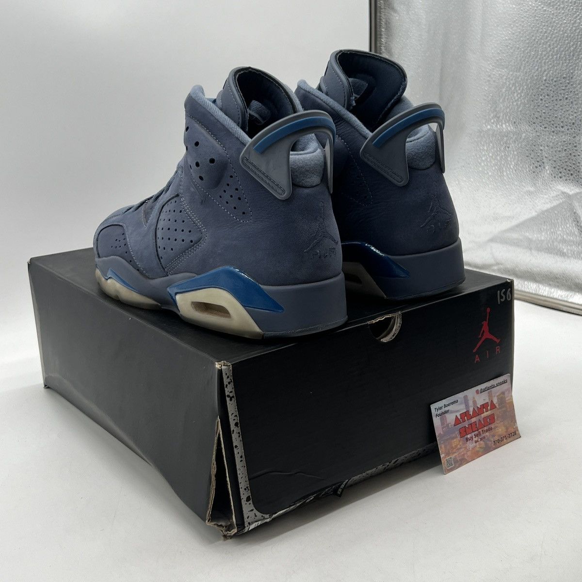 Jordan Brand Air Jordan 6 diffused blue Size US 9 / EU 42 - 4 Thumbnail