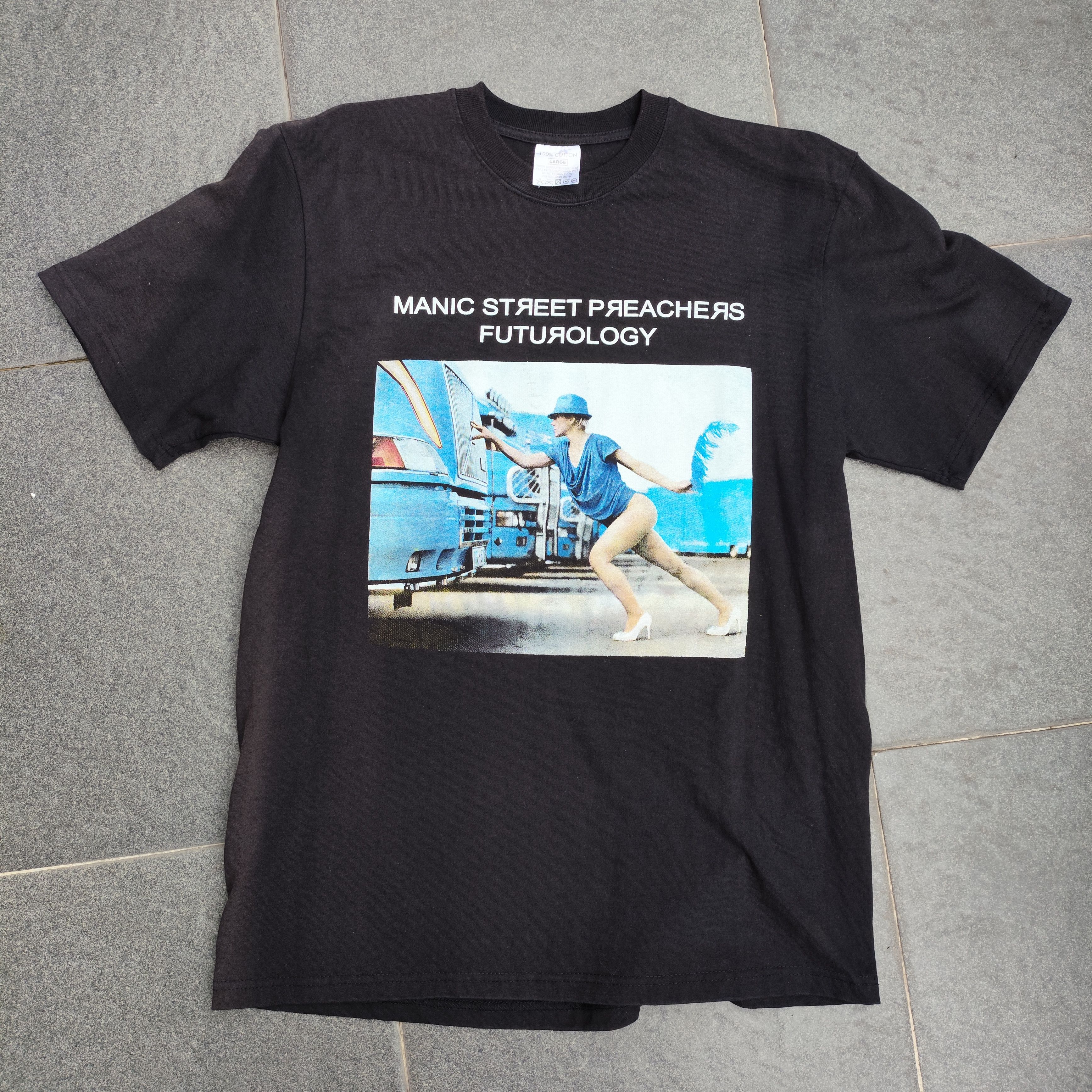 Band Tees × Vintage Manic Street Preachers Futurology vtg T shirt Size US L / EU 52-54 / 3 - 1 Thumbnail