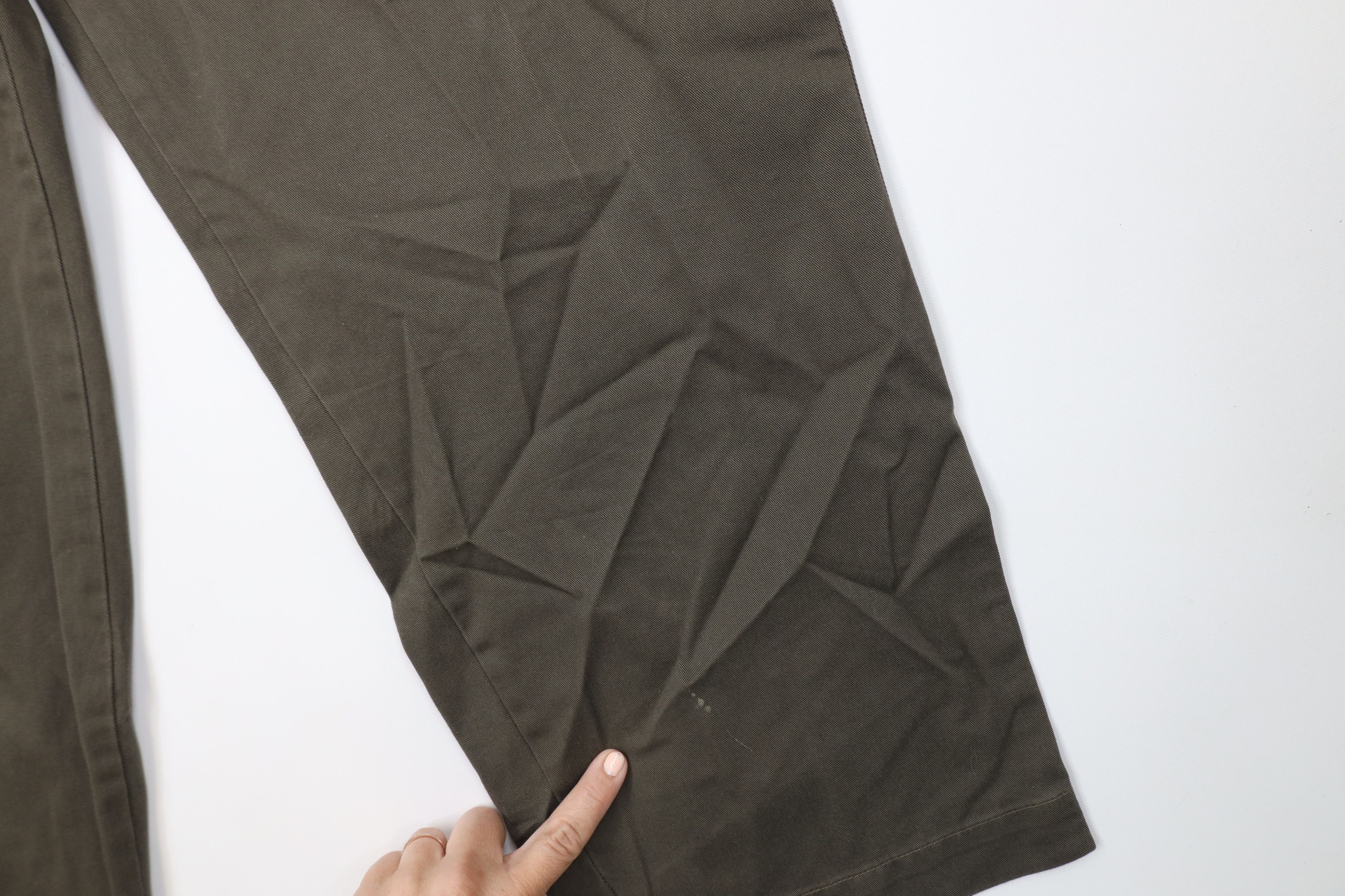 Vintage Vintage 90s Y2K Streetwear Baggy Wide Leg Cargo Pants Green Size US 38 / EU 54 - 5 Thumbnail