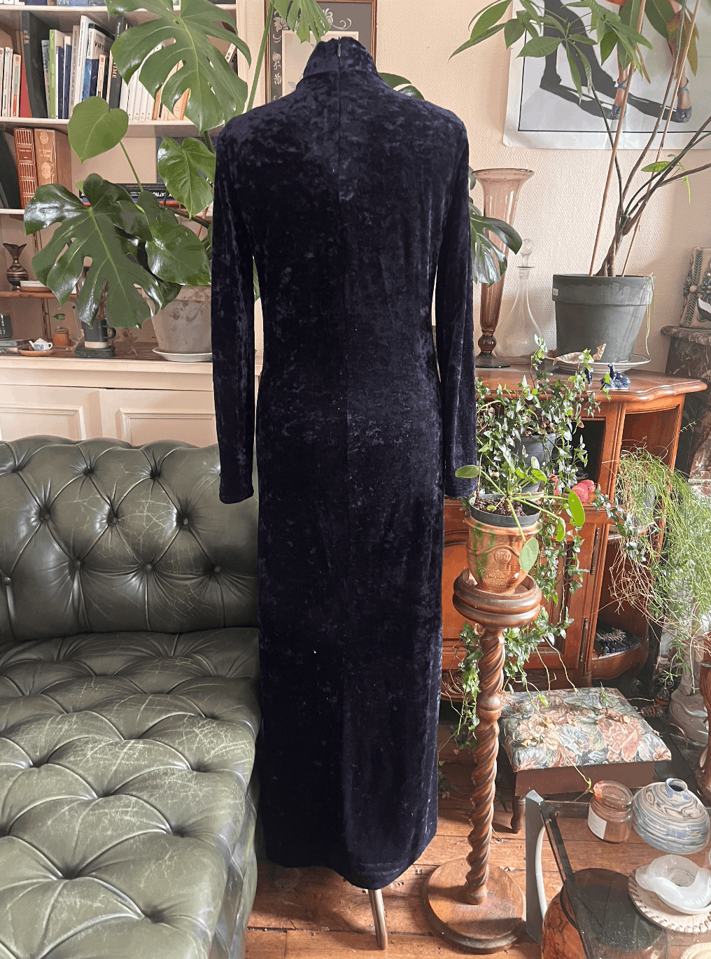 Sportmax Sportmax Velvet Gown – Size US : 4 FR : 36 Size S / US 4 / IT 40 - 4 Thumbnail