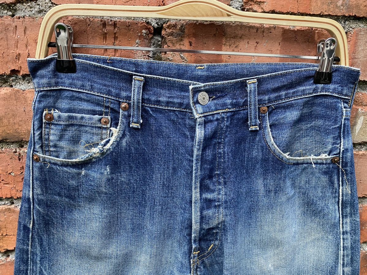 Levi's × Levi's Vintage Clothing × Vintage size 31x30.5 vintage levi's 503B Redline big E denime Size US 31 - 6 Thumbnail