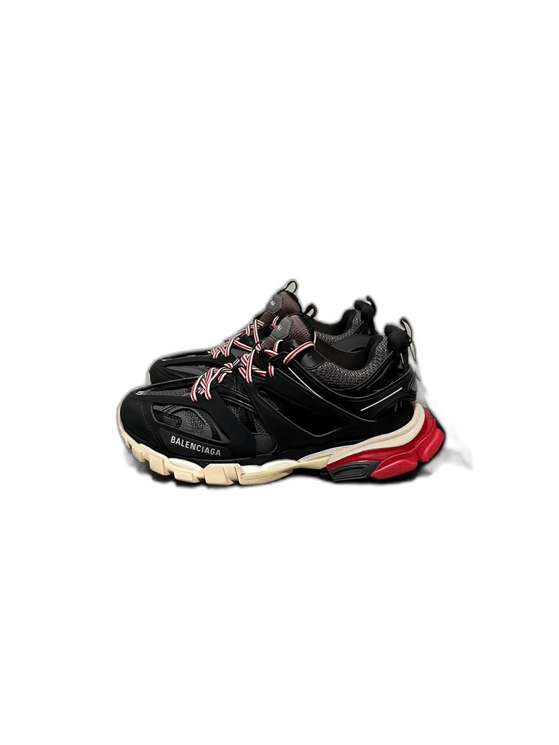 Balenciaga Balenciaga Track 3.0 Black Red Sneakers-2506 Size US 9 / EU 42 - 1 Thumbnail