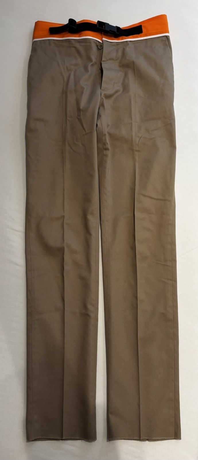 Maison Margiela Maison Margiela SS19 orange belt chino pants Size US 32 / EU 48 - 2 Thumbnail