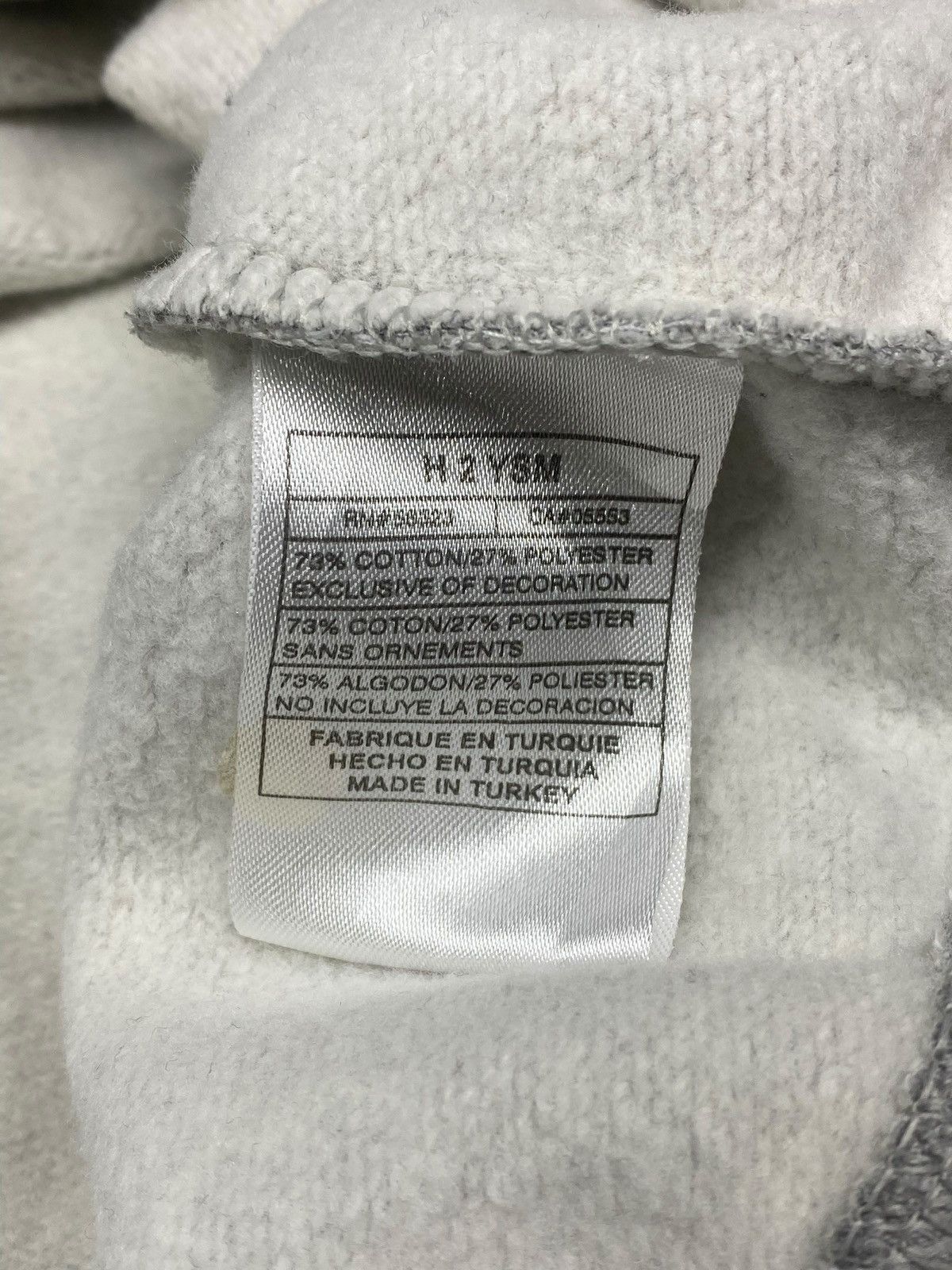 Nike 🔥 Y2K NIKE ESSENTIALS GRAY SWEATSHIRT MINIMAL VINTAGE VIBE Size US XL / EU 56 / 4 - 12 Thumbnail