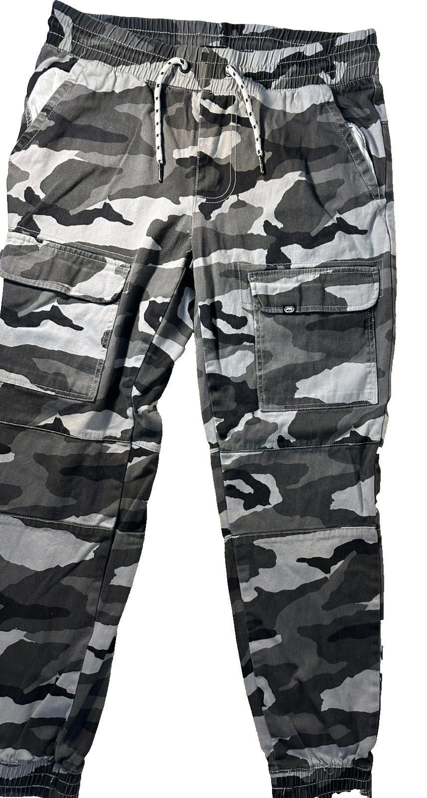Ecko Unltd. Ecko Unltd Men’s Joggers – Medium, Black & Grey Camo Print Size US 32 / EU 48 - 8 Thumbnail