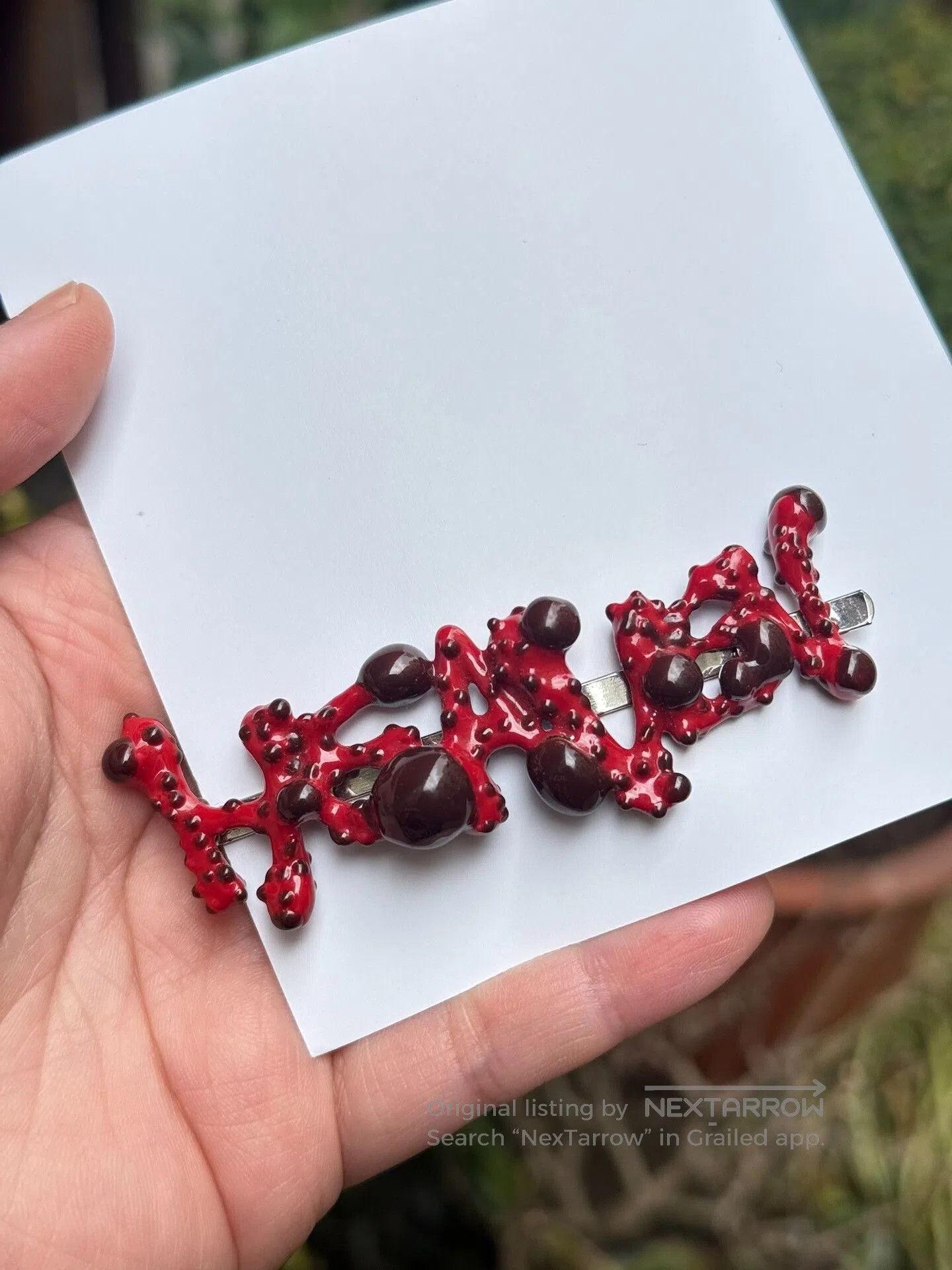 Heaven by Marc Jacobs Heaven by Marc Jacobs Red Hair Clip. Size ONE SIZE - 1 Thumbnail