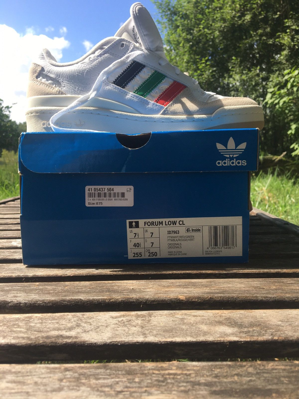 Adidas NEW & Rare ADIDAS Forum Low Allover Debossed Trefoils US7,5 Size US 7.5 / EU 40-41 - 4 Thumbnail