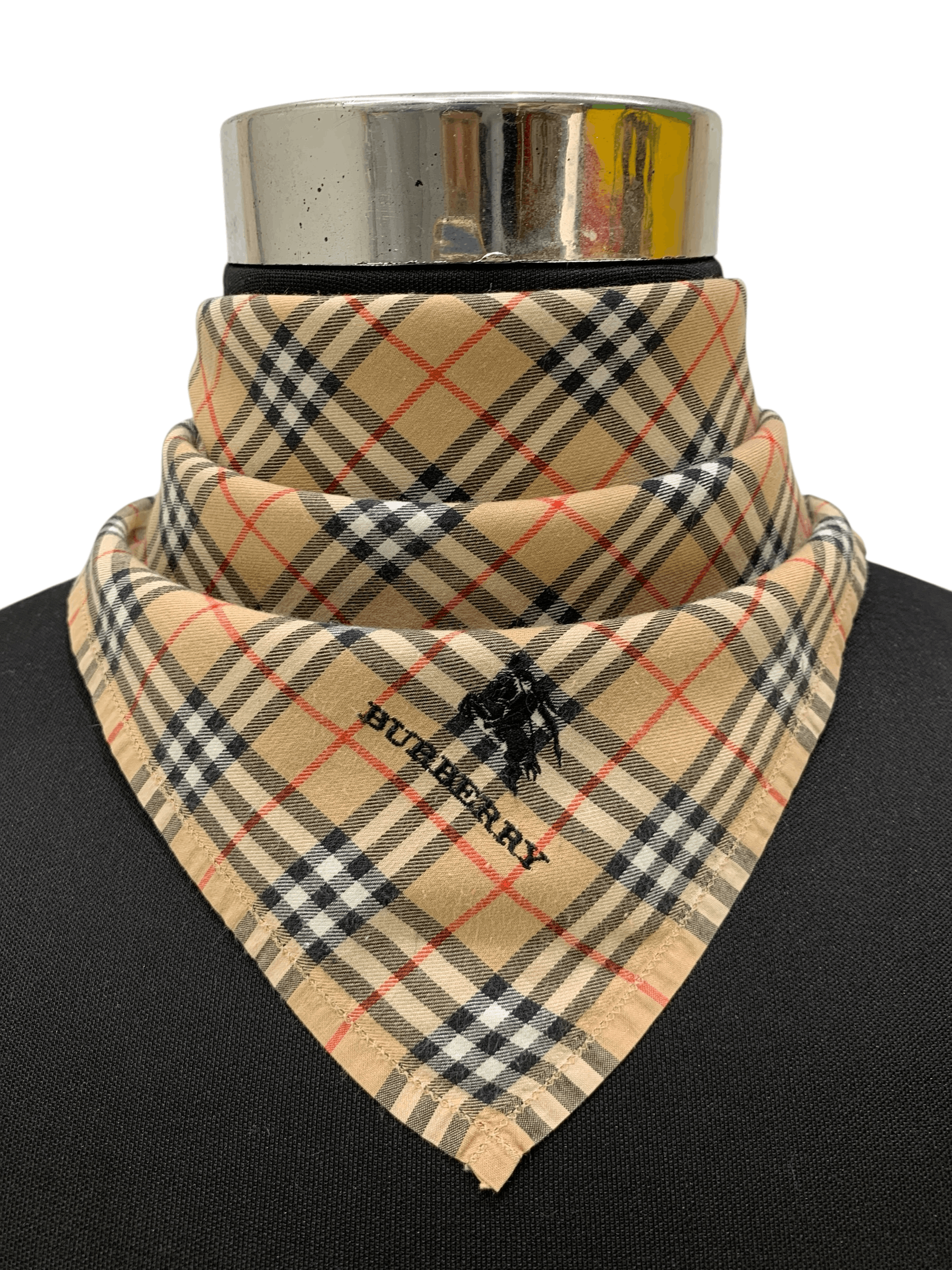Burberry Burberry Nova Check Handkerchief Top Size ONE SIZE - 1 Thumbnail