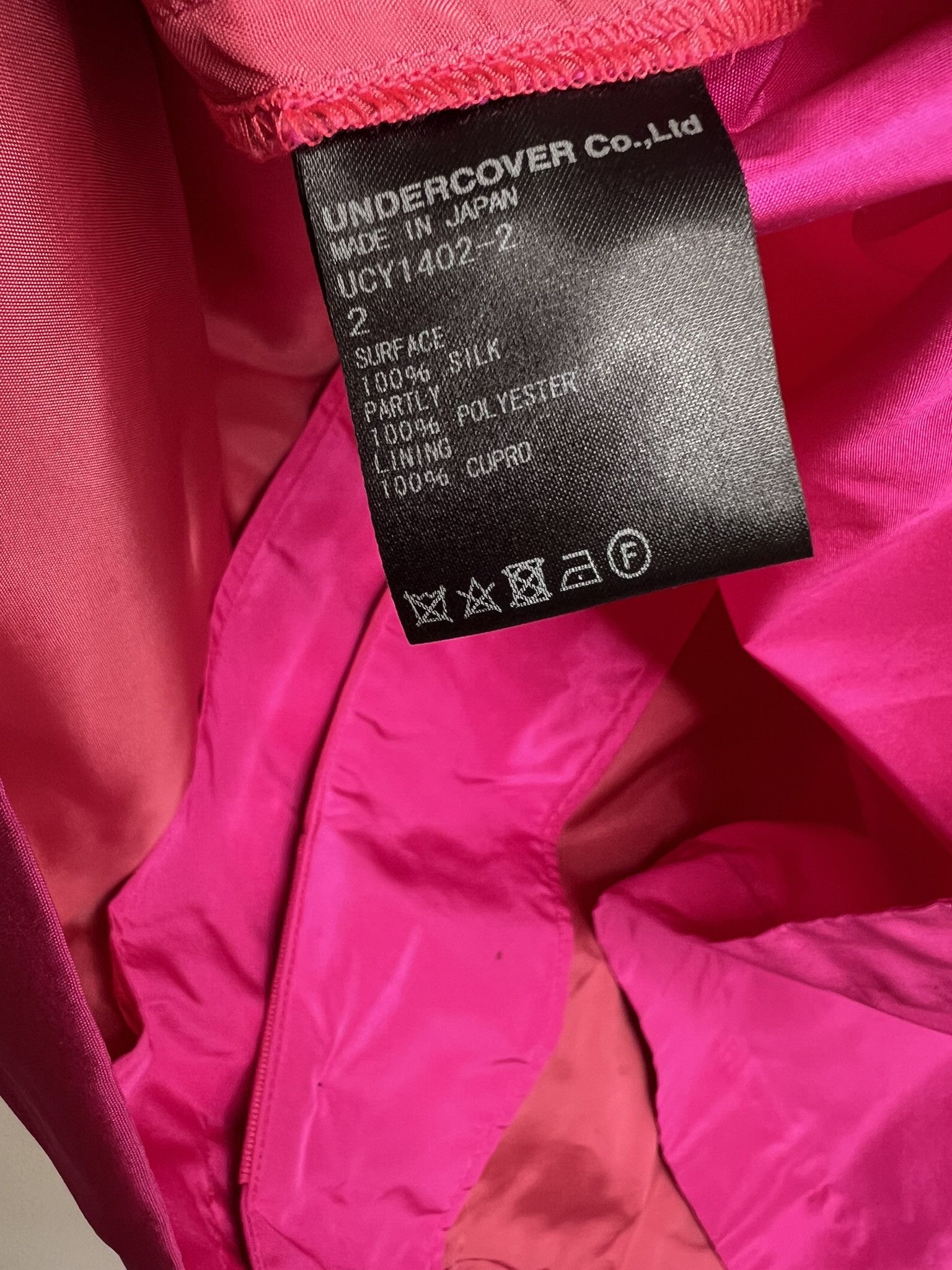 Undercover Undercover SS20 Pink Scenic Cropped Button Up sz 2 Size US S / EU 44-46 / 1 - 7 Thumbnail