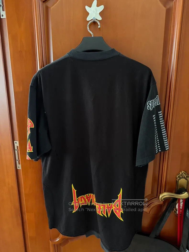 Balenciaga Balenciaga Sonic Hunter Upside-Down Logo Short Sleeve Size US L / EU 52-54 / 3 - 2 Thumbnail