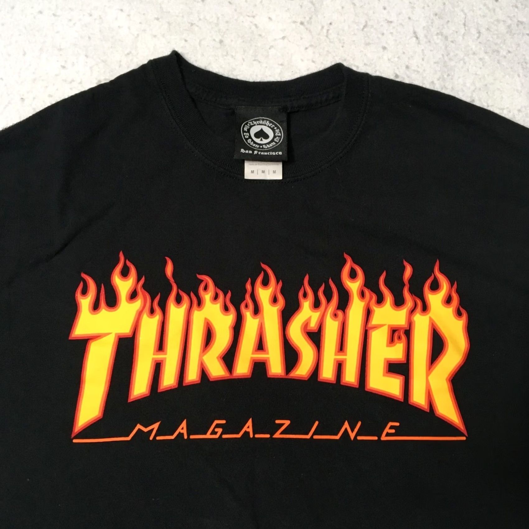 Thrasher Thrasher magazine Shirt Mens Medium Black Logo DR. DRE live to skate t Size US M / EU 48-50 / 2 - 2 Thumbnail