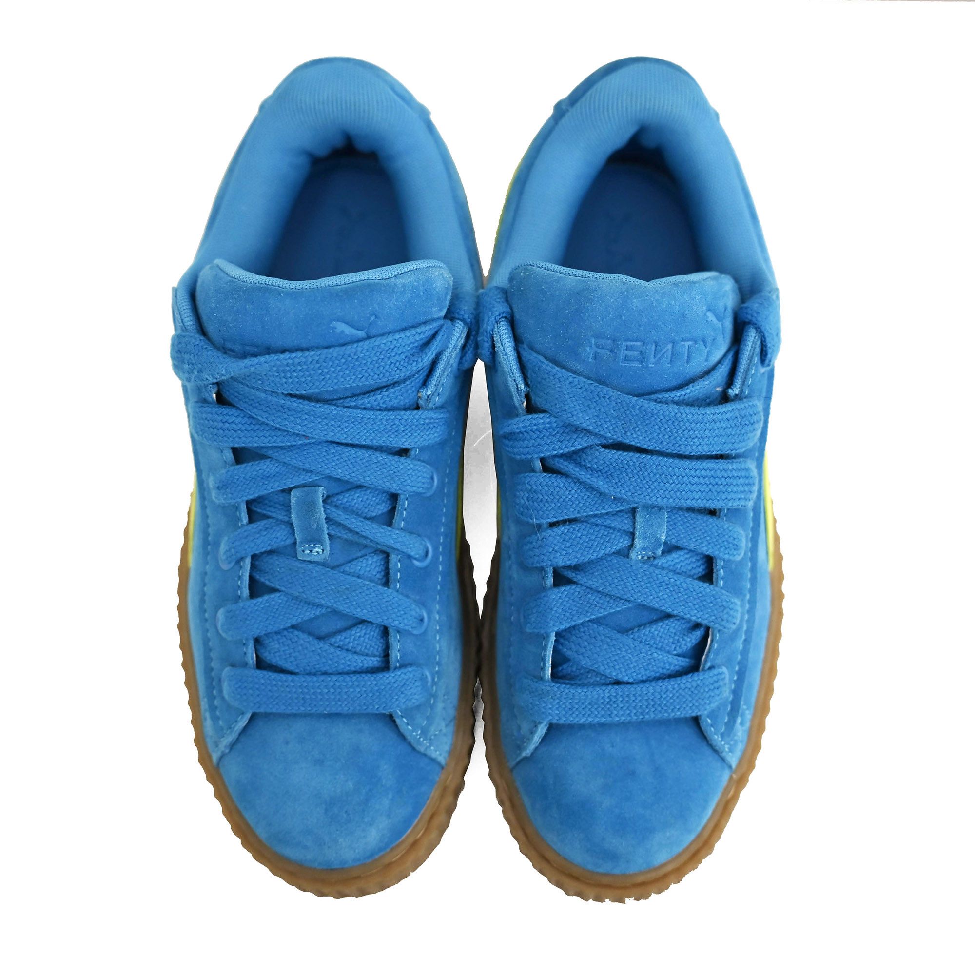 Fenty Fenty Puma Creeper Phatty suede sneakers in blue Size US 8 / IT 38 - 2 Thumbnail