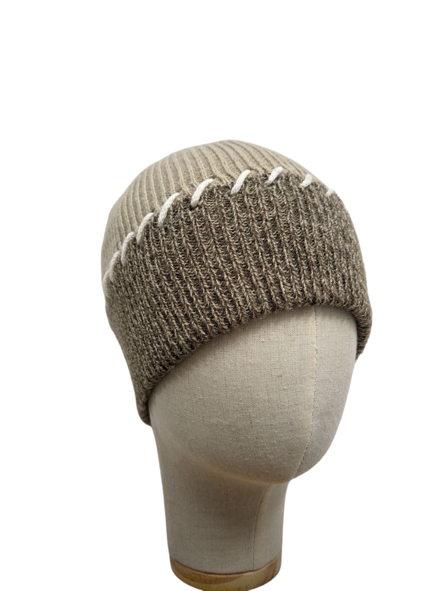 Handmade × Japanese Brand Beanies Unknown Brand Knitted Size ONE SIZE - 2 Thumbnail