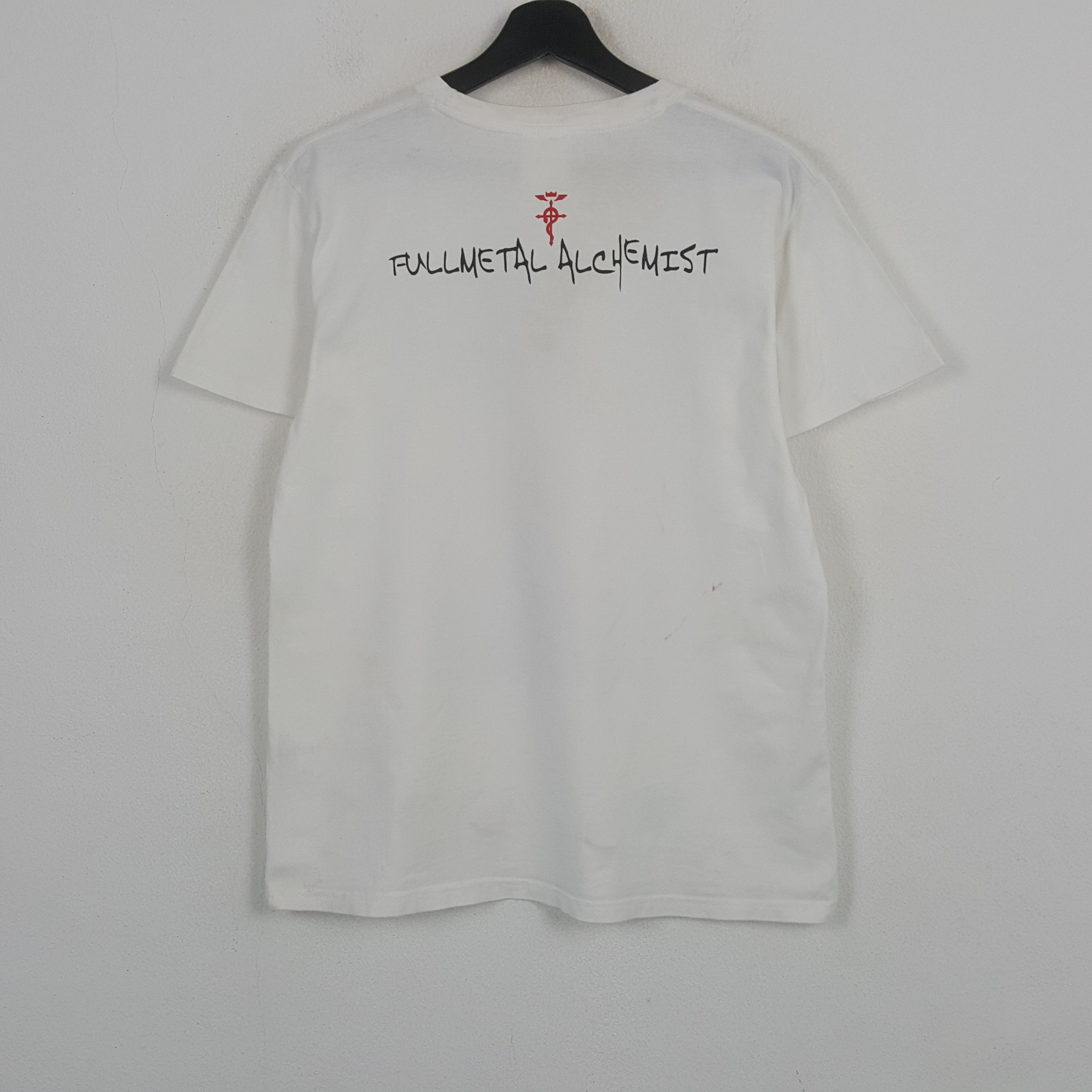 Vintage Fullmetal Alchemist Anime Cartoon Tshirt RR17 Size US M / EU 48-50 / 2 - 3 Thumbnail