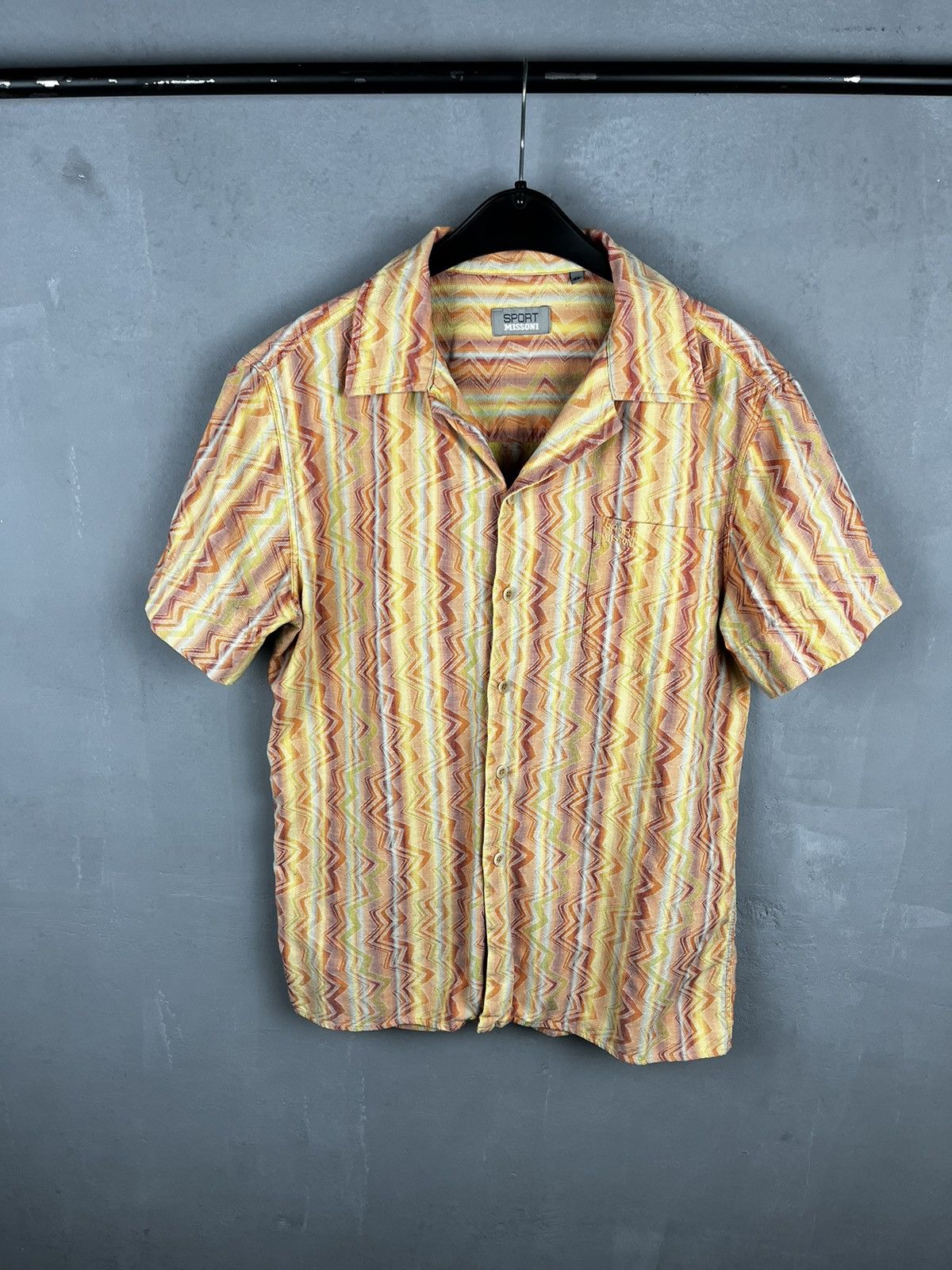 Missoni × Vintage Vintage Button Ups Shirt Missoni Sport Size US M / EU 48-50 / 2 - 5 Thumbnail