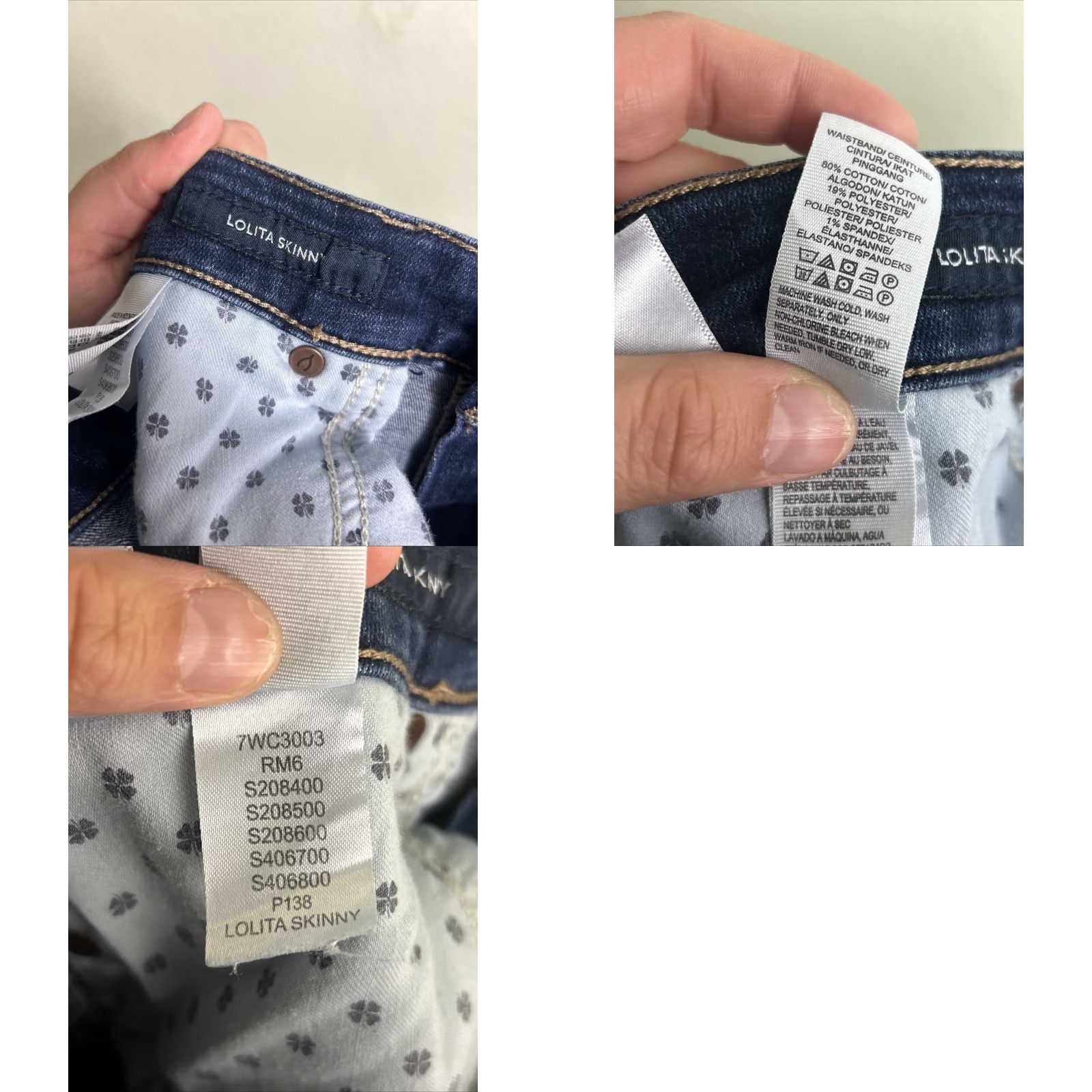 Lucky Brand Lucky Brand Lolita Skinny Jeans Dark Wash Womens Size 4 29x30 Pants Skinny Jeans Women Color Blue 90s Style Size 27" / US 4 / IT 40 - 9 Thumbnail