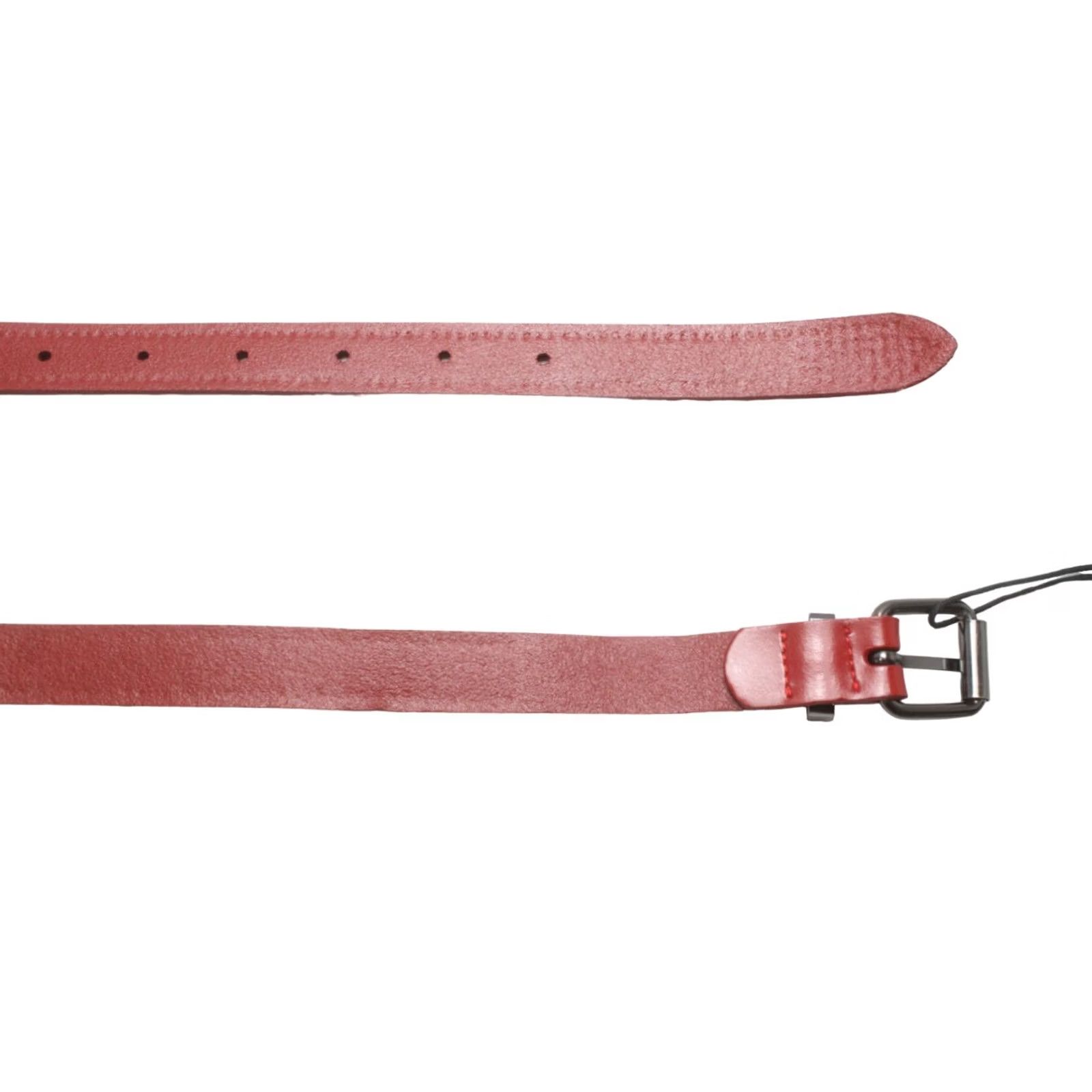 Cop Copine COP COPINE Kano Belt Women's LARGE Genuine Leather Burgundy Stud Detail Belt Size ONE SIZE - 7 Thumbnail