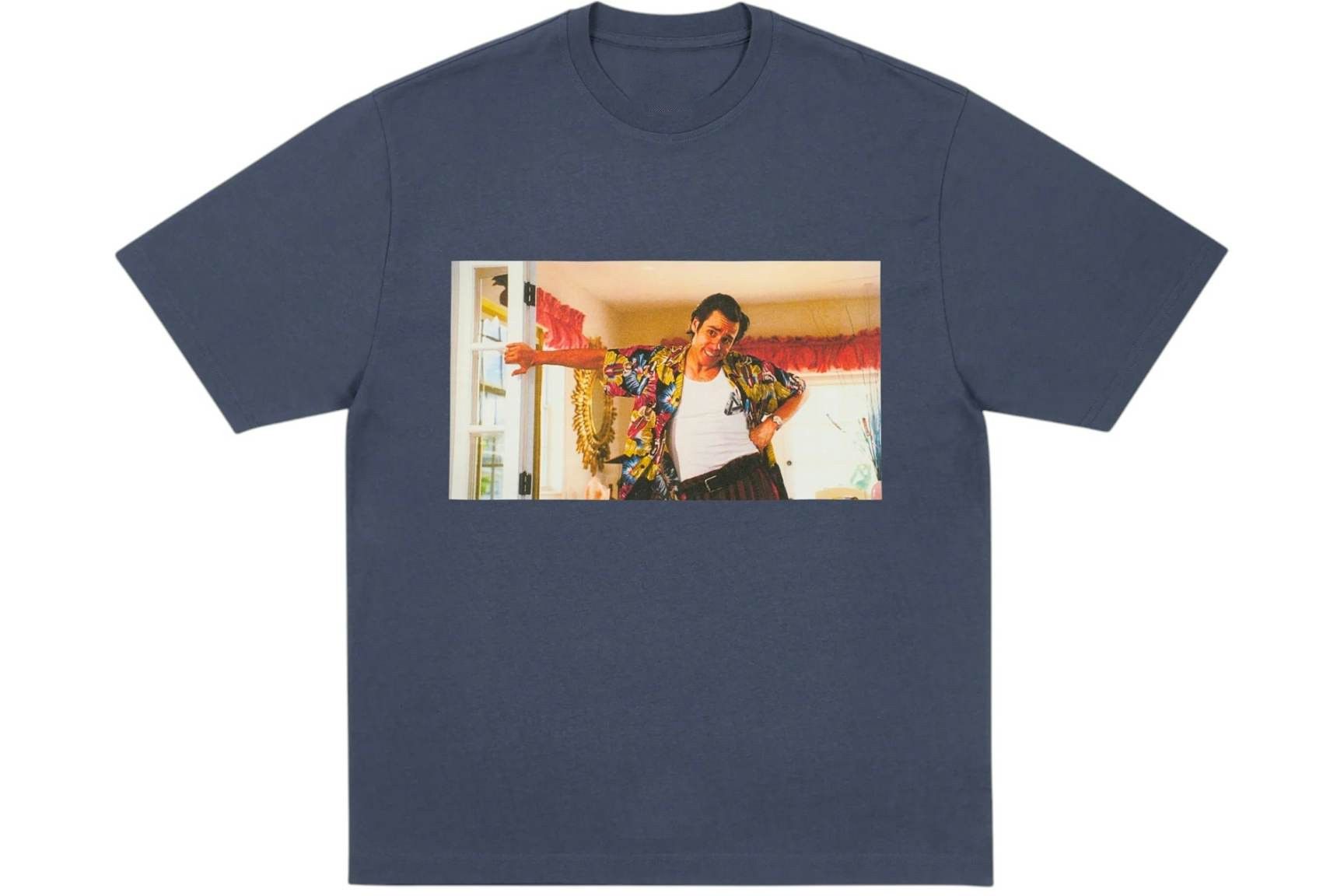 Designer Men’s Navy T-Shirt – Classic Fit Crewneck Tee Size US L / EU 52-54 / 3 - 3 Thumbnail