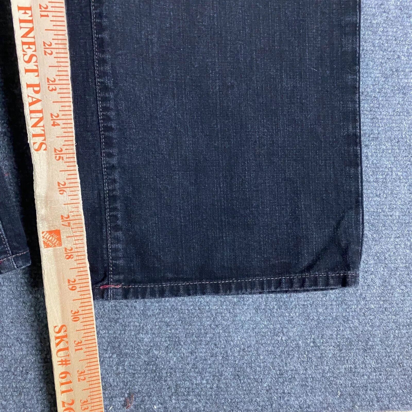 Old Navy Old Navy Jeans Men's 36x30 Straight Leg Denim Charcoal Size US 36 / EU 52 - 4 Thumbnail