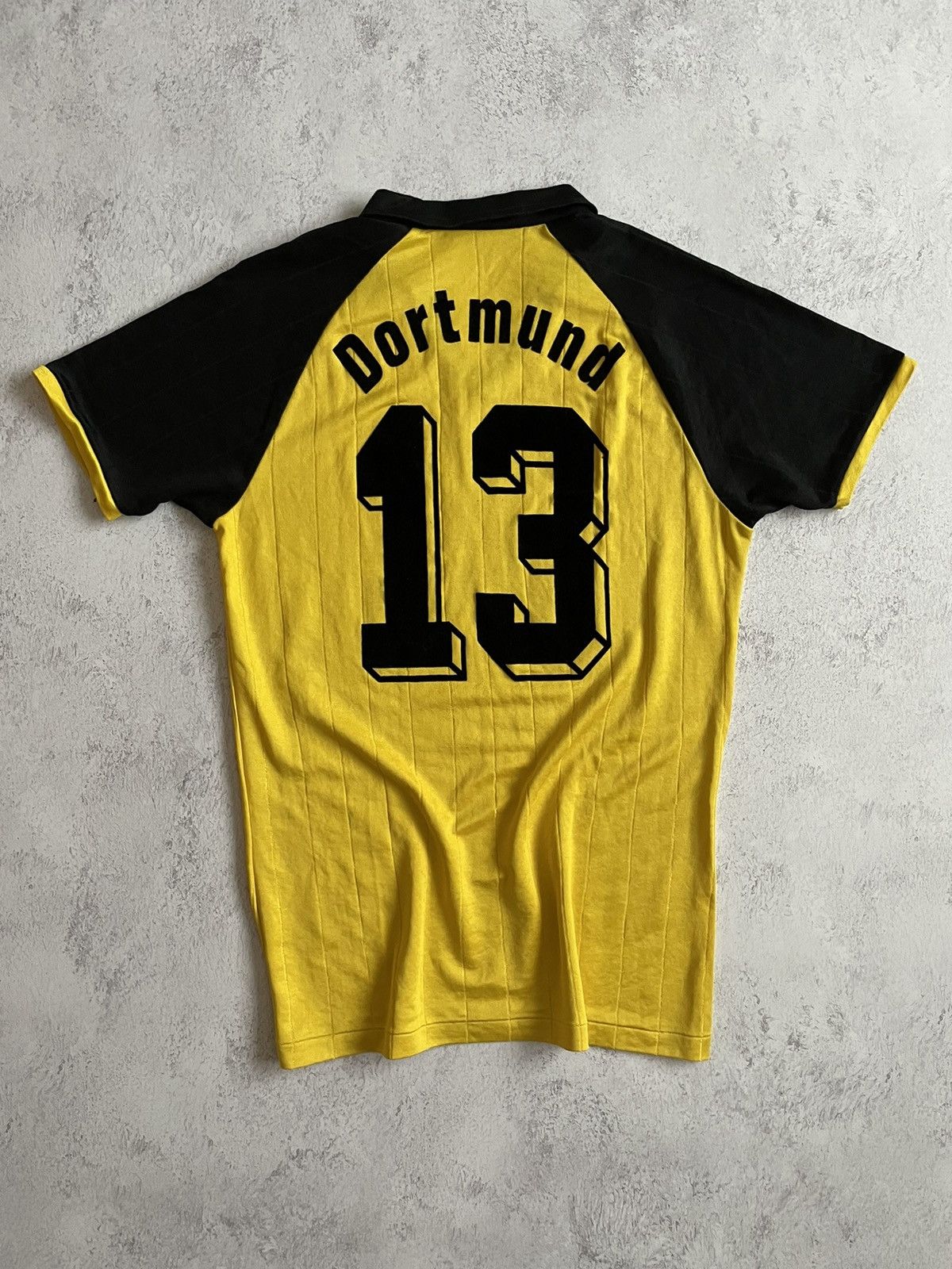 Vintage Erima Vintage Jersey Dortmund #13 Size L Size US L / EU 52-54 / 3 - 3 Thumbnail