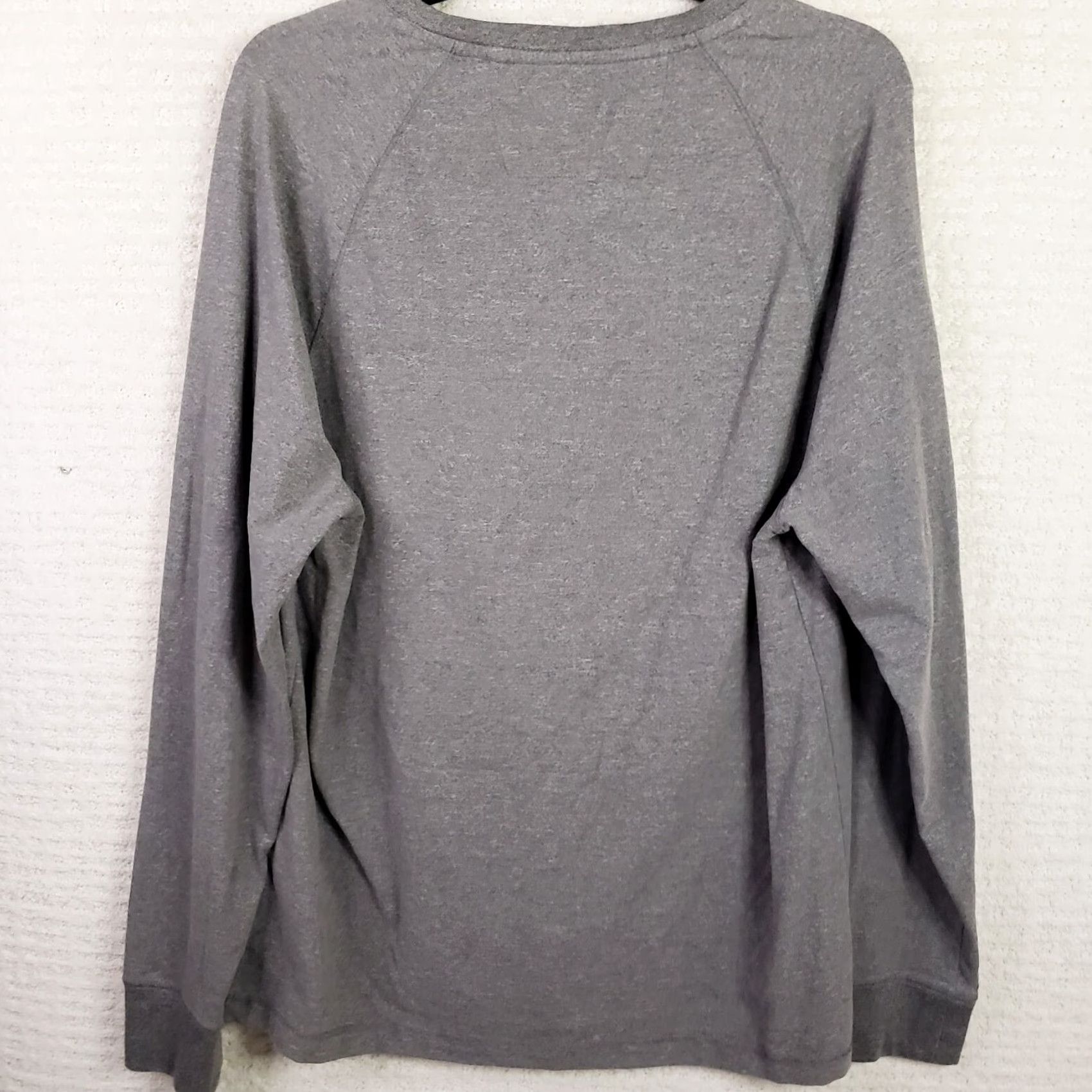 Banana Republic BANANA REPUBLIC Button Front Pullover Henley Shirt L Mens Gray Long Sleeve Shirt Regular Fit Size US L / EU 52-54 / 3 - 5 Thumbnail