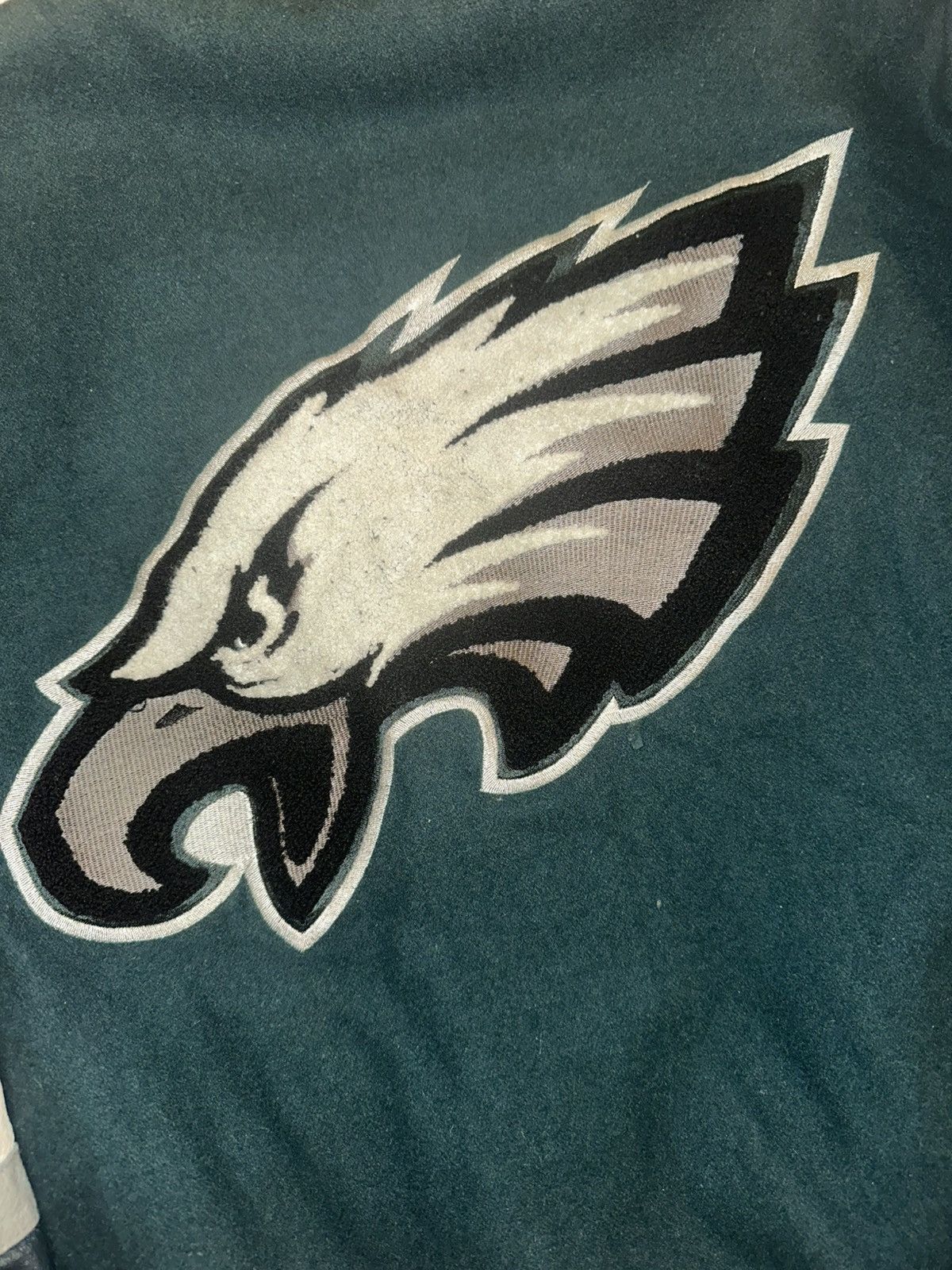 NFL Philadelphia Eagles Double Sided Varsity Jacket Size US XL / EU 56 / 4 - 10 Thumbnail