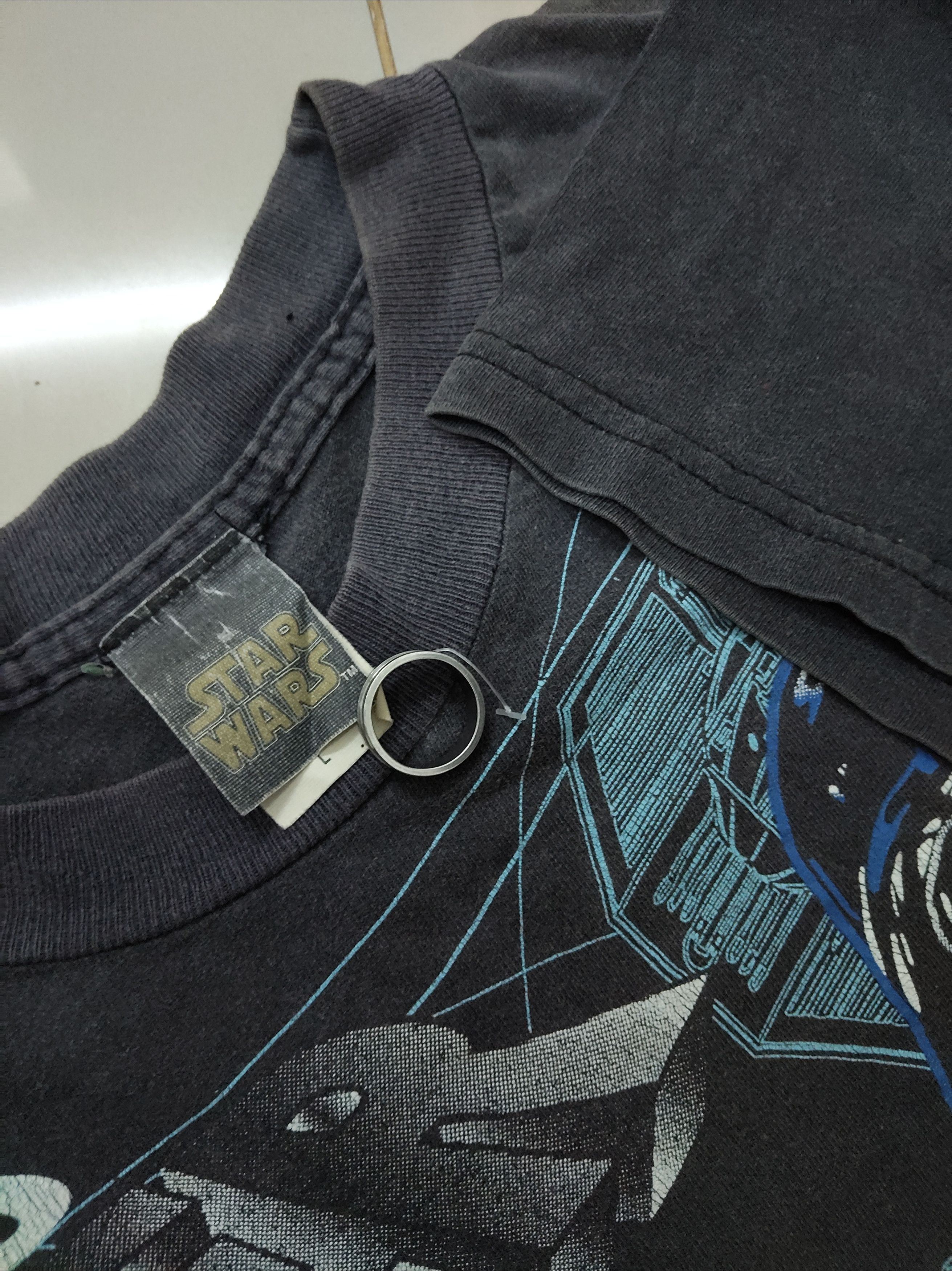 Star Wars Vintage 1996 Star Wars Darth Vader All over print Kids tee Size US L / EU 52-54 / 3 - 6 Thumbnail