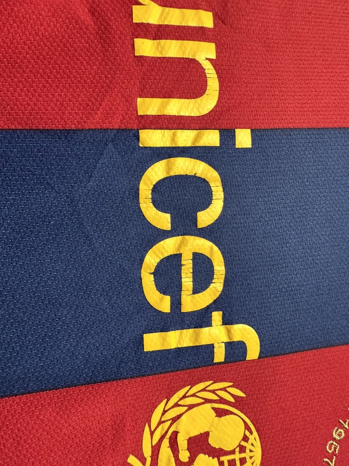 Nike × Vintage Vintage Nike Barcelona soccer jersey 150 years rare size L Size US L / EU 52-54 / 3 - 6 Thumbnail