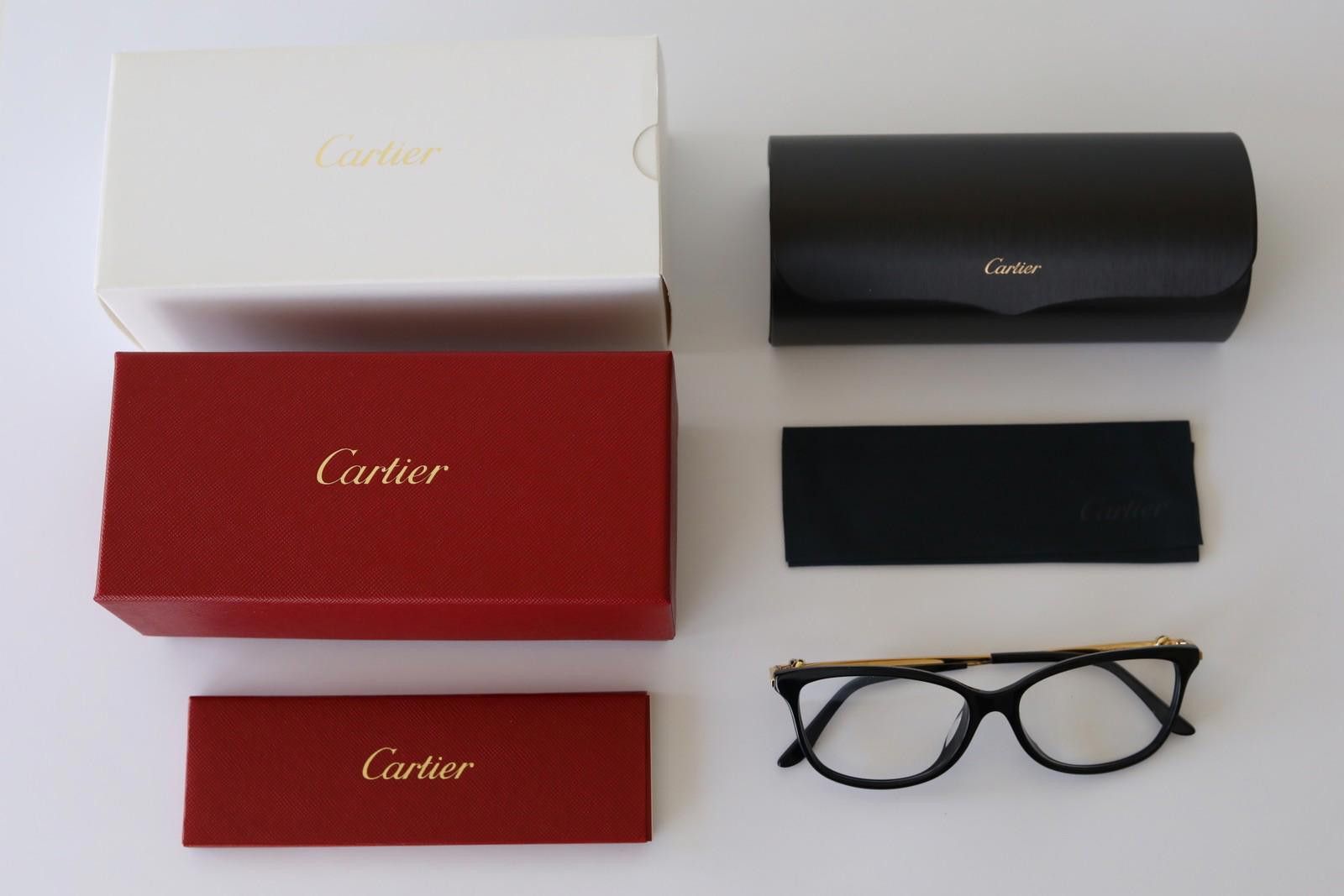 Cartier New Cartier eyewear optical eyeglasses CT0257OA 001 black Size ONE SIZE - 2 Thumbnail