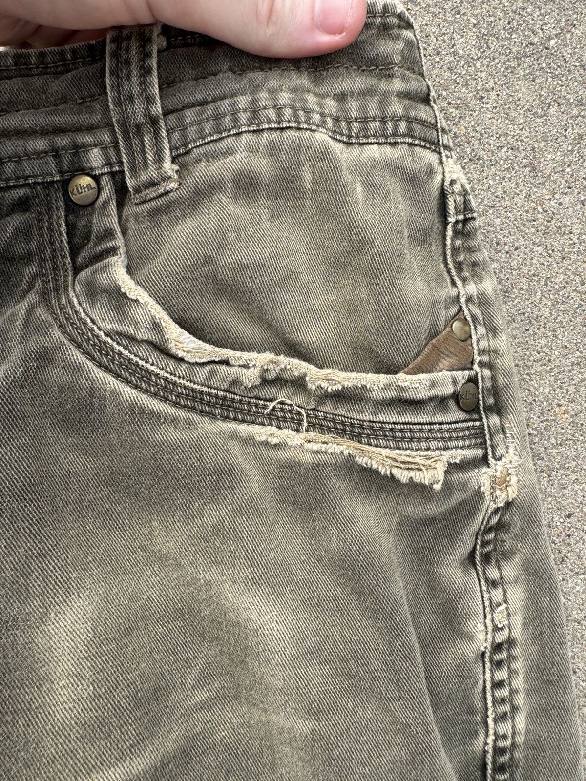 Kuhl Vintage Faded Kuhl Easy Rider Pants *INSANE DETAILS* Size US 34 / EU 50 - 3 Thumbnail