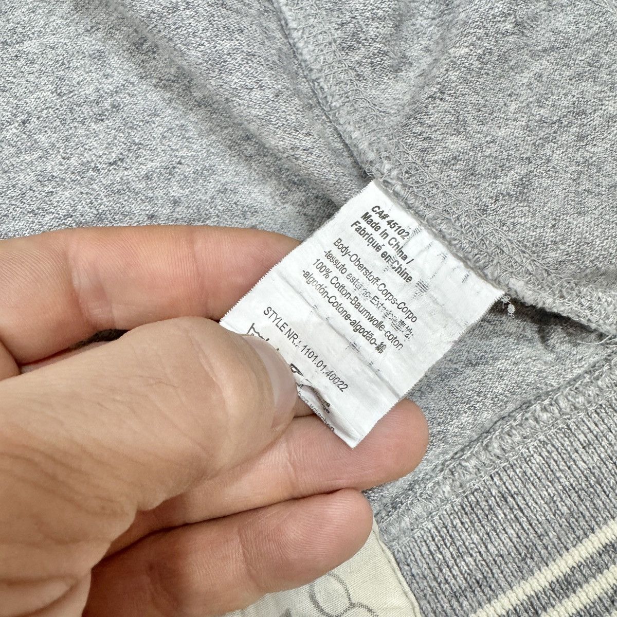 Designer × Scotch & Soda Scotch $ Soda Full Zip Gray Cotton Hoodie M size Size US M / EU 48-50 / 2 - 12 Thumbnail