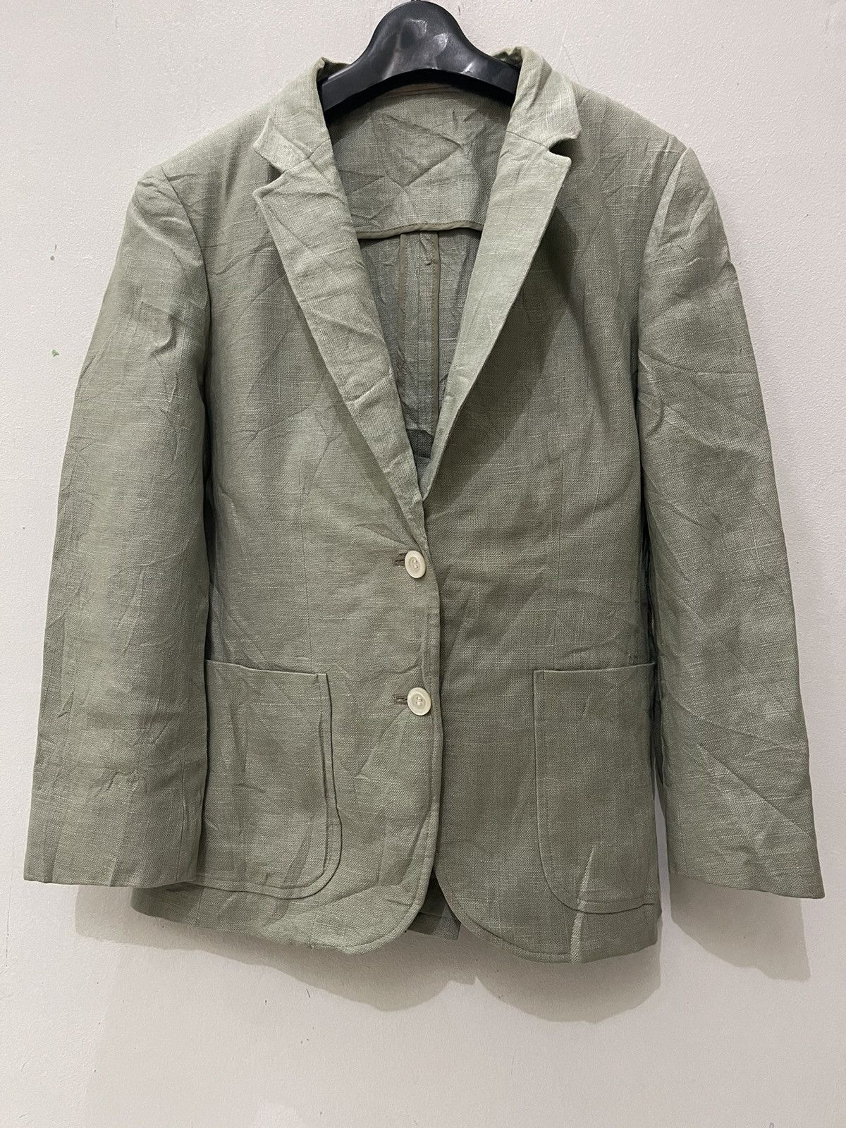 Burberry × Designer × Japanese Brand Burberry Plain Blazers Size M / US 6-8 / IT 42-44 - 1 Thumbnail