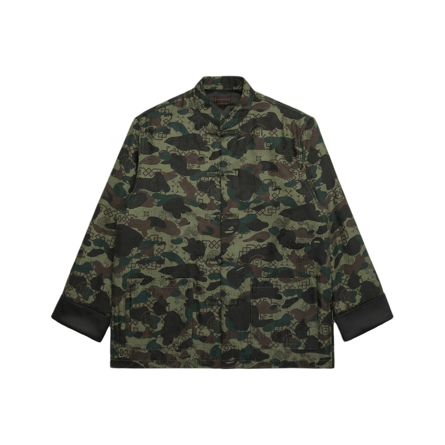Bape × CLOT CLOT x BAPE 1ST CAMO Silk Tang Jacket Size XL Size US XL / EU 56 / 4 - 1 Thumbnail