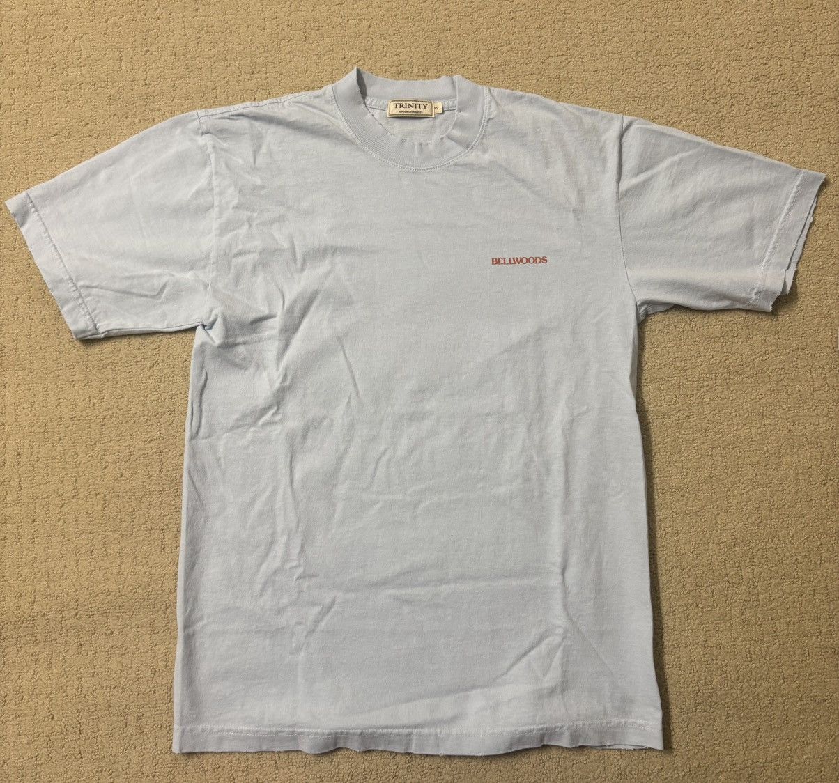 Trinity The Label 2 Pack Distressed Basic Tees - Blue and Grey Size US S / EU 44-46 / 1 - 4 Thumbnail