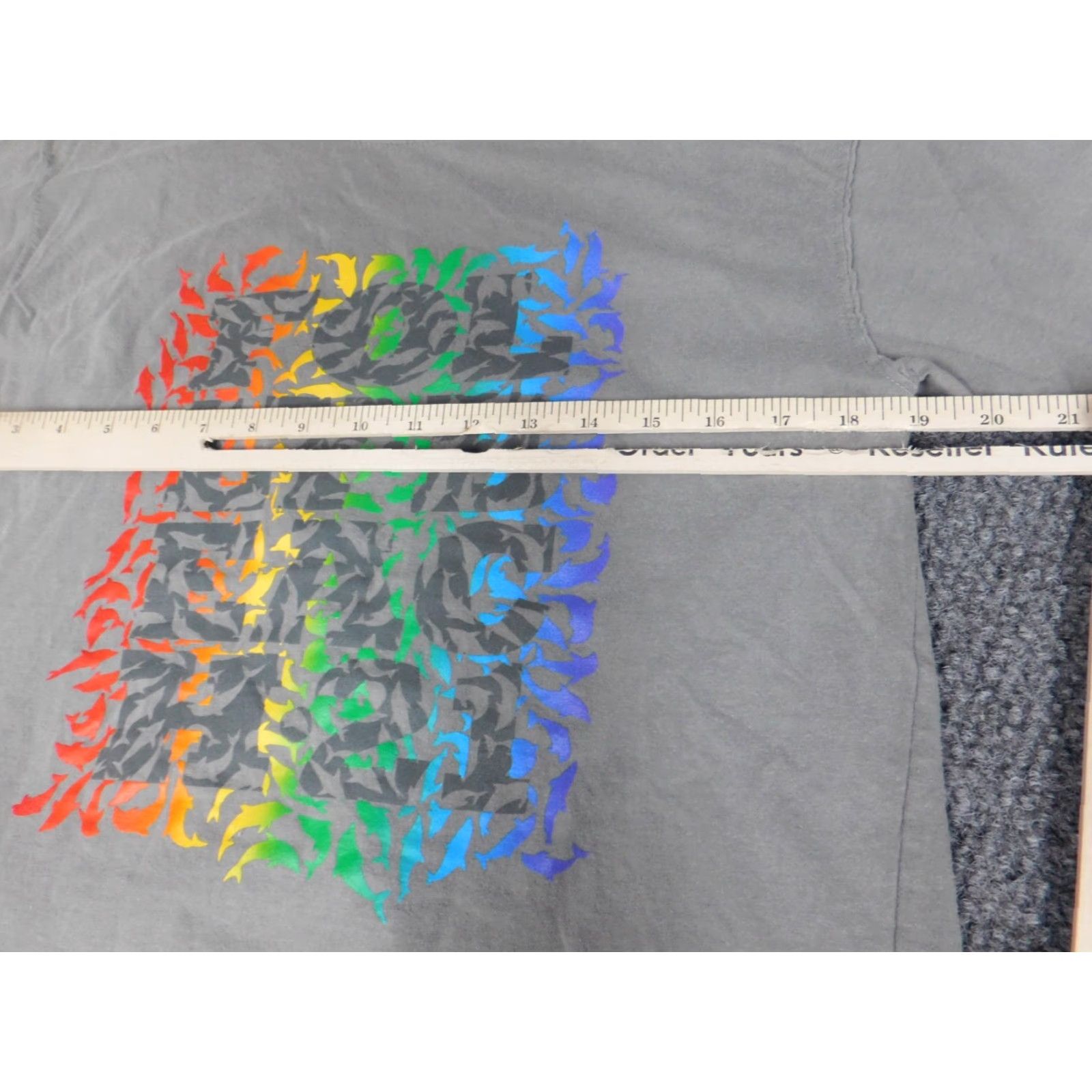 Comfort Colors Comfort Colors Shirt Mens M Gray Short Sleeve Crew Neck Logo T-Shirt Cotton Blend Polyester All Seasons Regular Modern Graphic Size US M / EU 48-50 / 2 - 5 Thumbnail