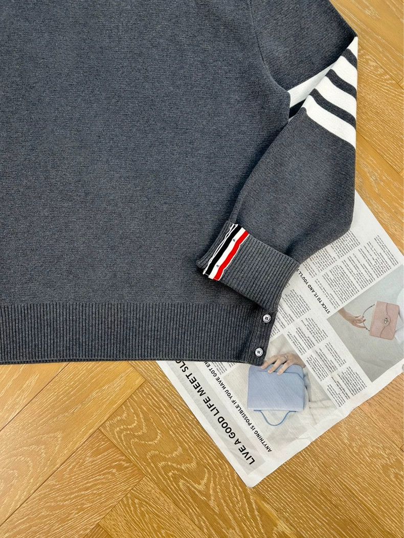 Thom Browne Thom Browne Knitted sweater Size US XL / EU 56 / 4 - 3 Thumbnail