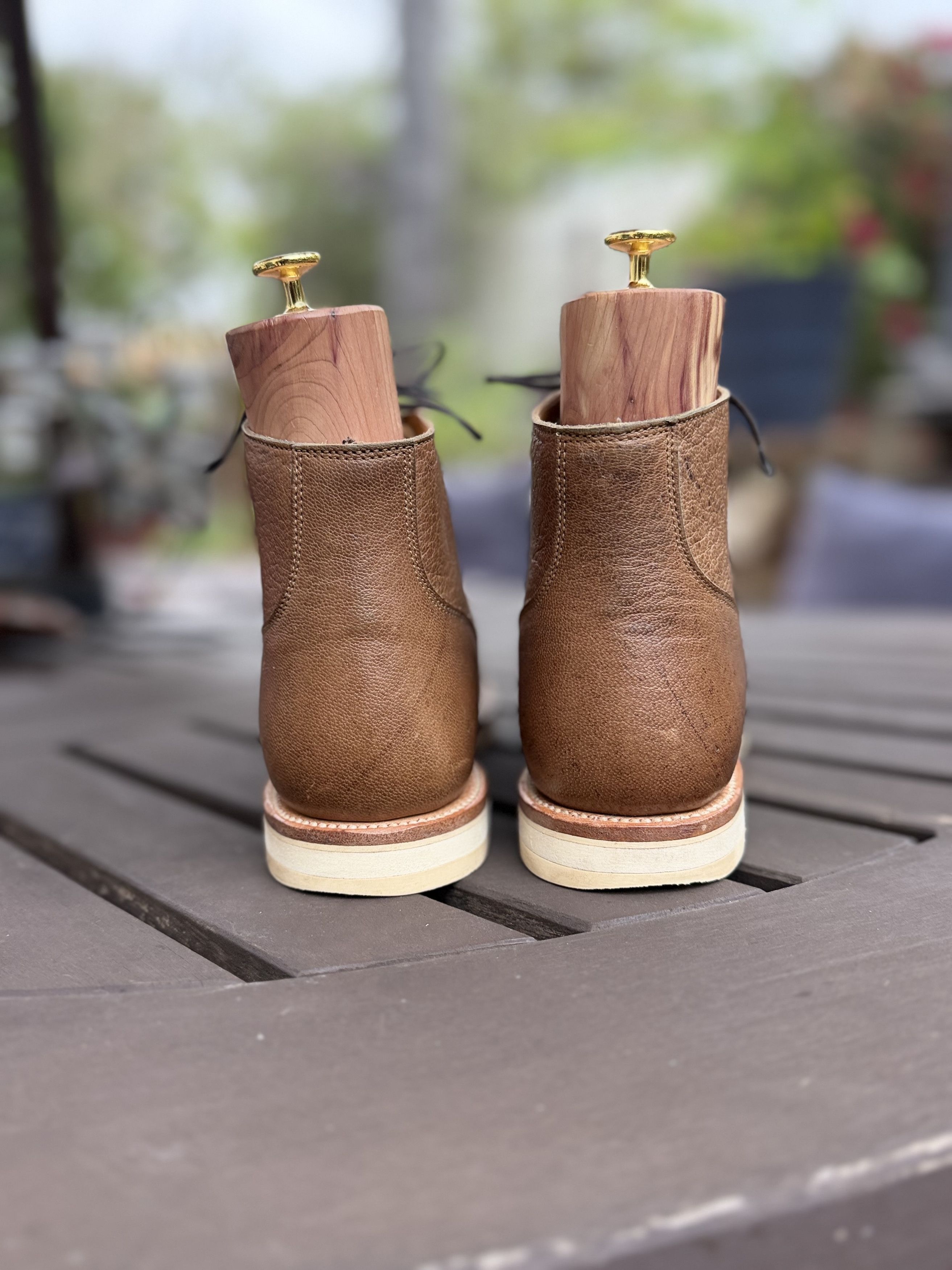 Viberg Viberg Wasabi Waxed Veltd Service Boots Mini Ripple Size US 8.5 / EU 41-42 - 5 Thumbnail