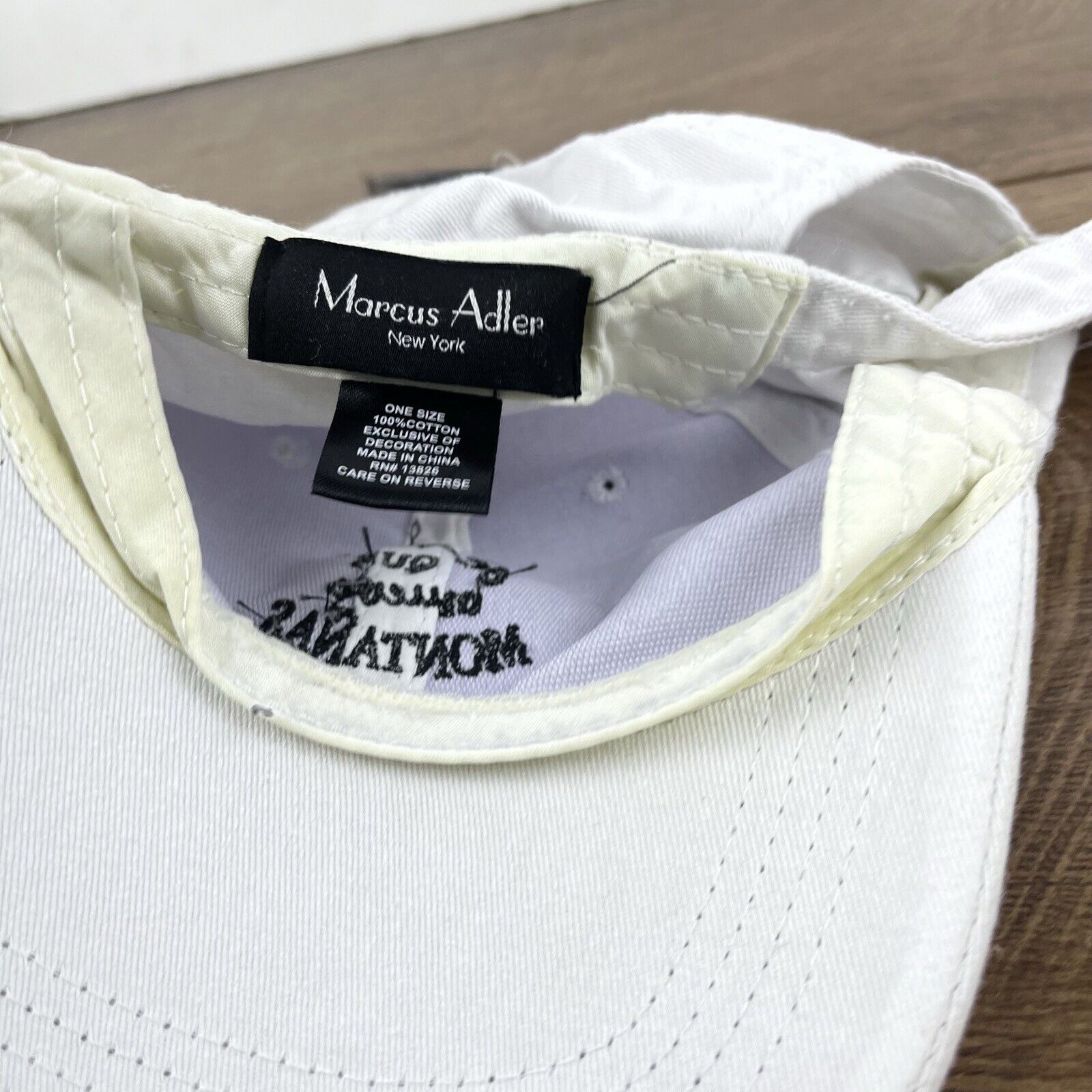 Other Que Mueve Montanas Hat Adjustable Hat White Adjustable Hat W Size ONE SIZE - 13 Thumbnail