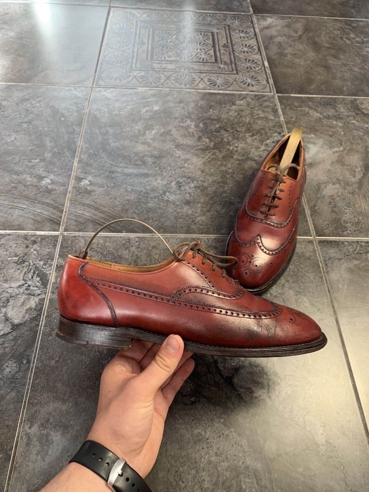 Church's Church’s Portmone Derby Brogue Size US 8.5 / EU 41-42 - 6 Thumbnail