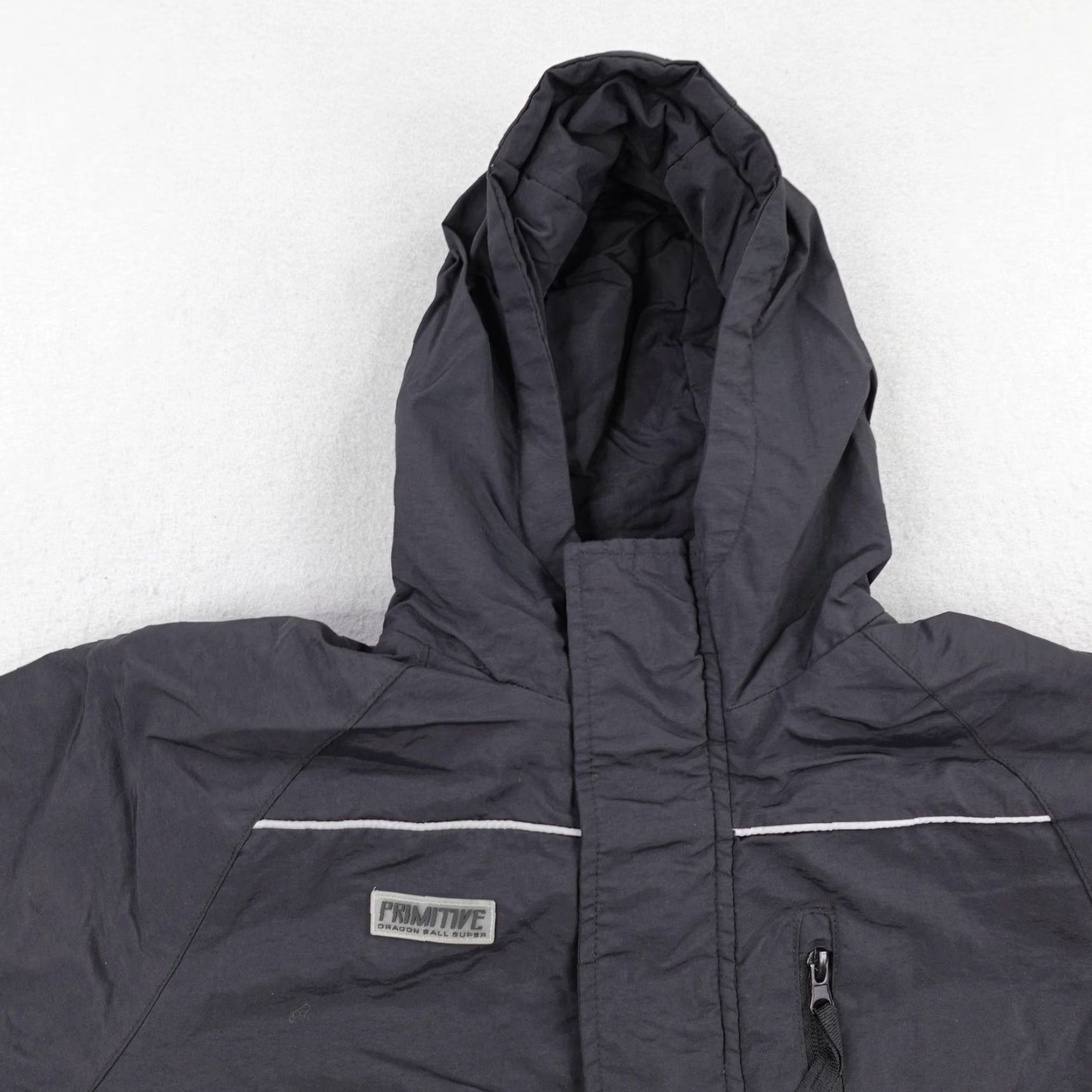 Primitive VINTAGE Dragon Ball Super Primitive Jacket Mens Small Black Windbreaker Hoodie Zip Pockets Anime Goku Skate Mens Size US S / EU 44-46 / 1 - 2 Thumbnail