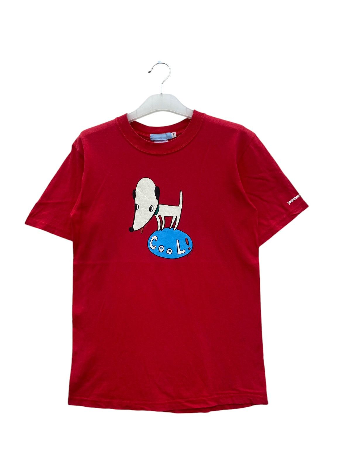 Vintage Vintage Super Rare Yoshitomo Nara Art Dog Tees Size US S / EU 44-46 / 1 - 1 Thumbnail