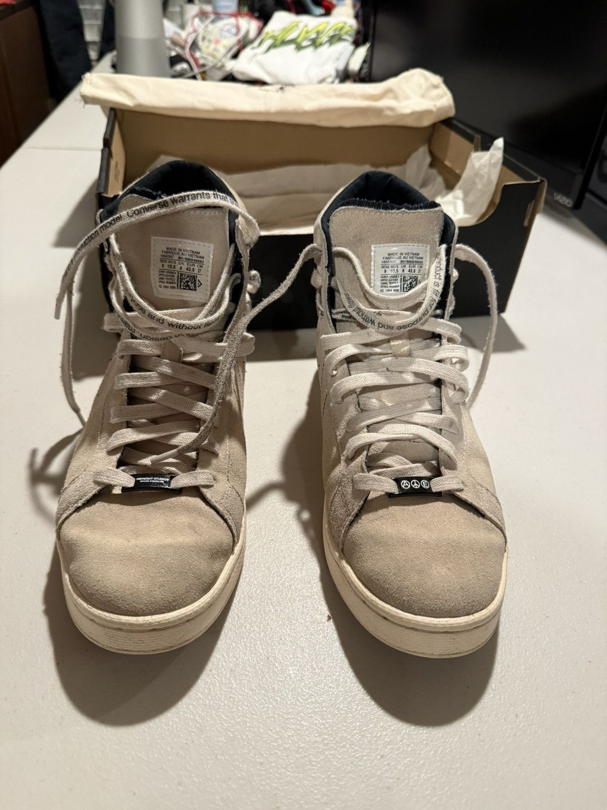 Converse × Midnight Studios pro leather | converse | midnight studios | shane gonzales Size US 9 / EU 42 - 3 Thumbnail