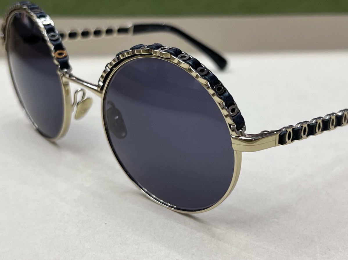 Chanel Chanel Round Sunglasses Size ONE SIZE - 3 Thumbnail
