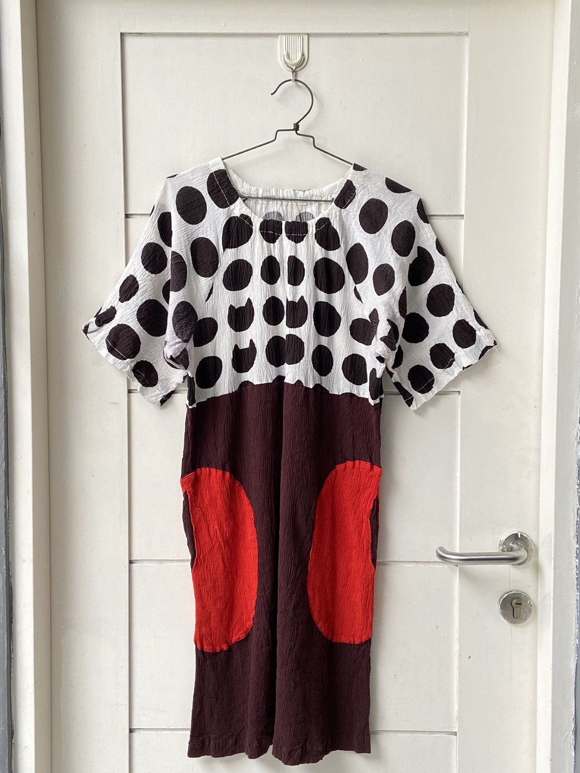 TSUMORI CHISATO Polkadot Midi Dress