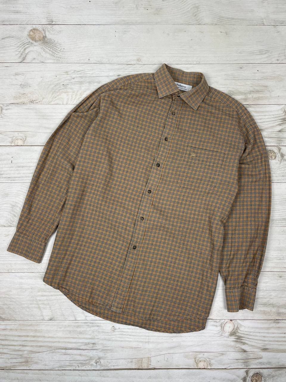 Burberry Burberrys Nova Check Shirt Button Long Sleeve Size US L / EU 52-54 / 3 - 1 Thumbnail